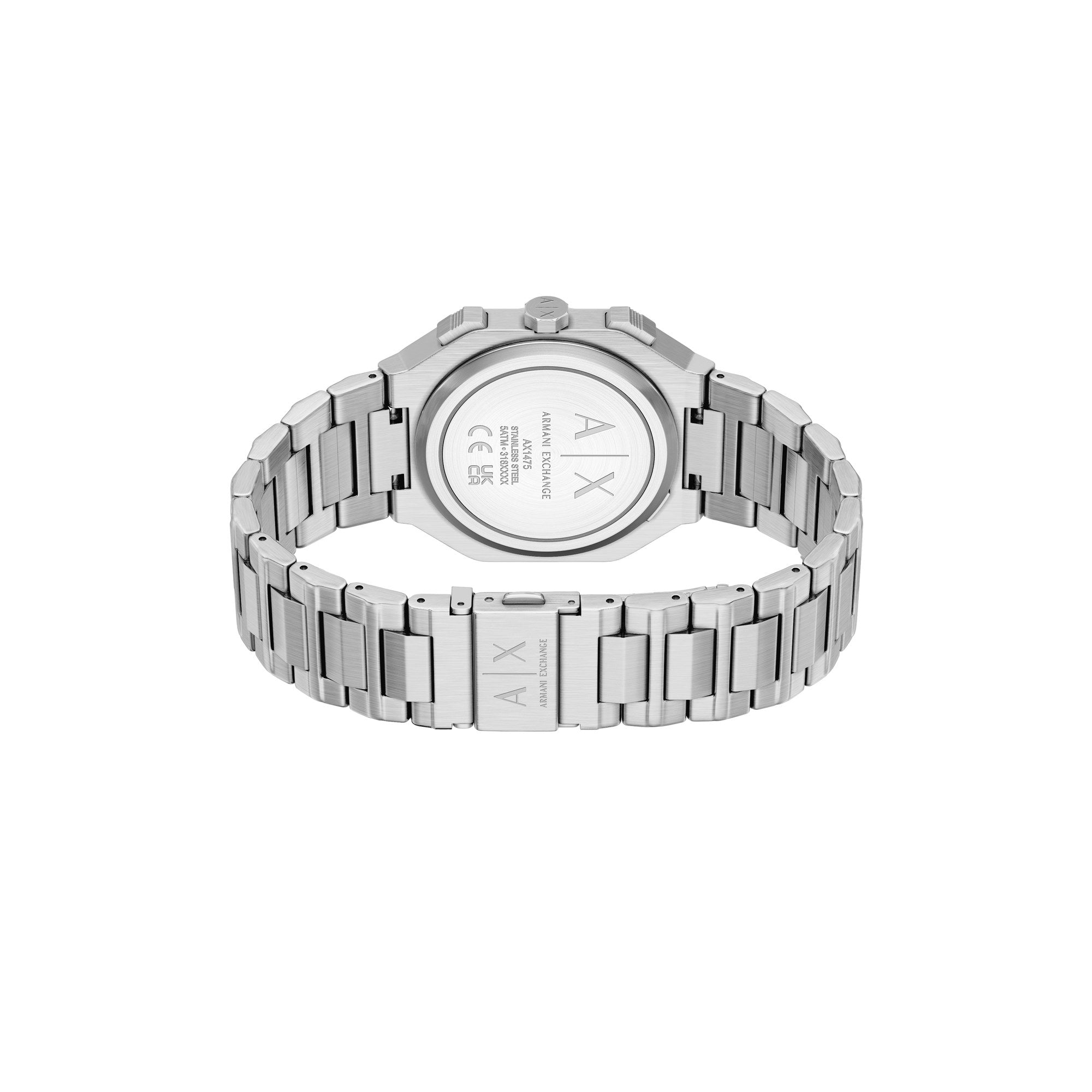 Armani Exchange men's watch, black dial (view 4)