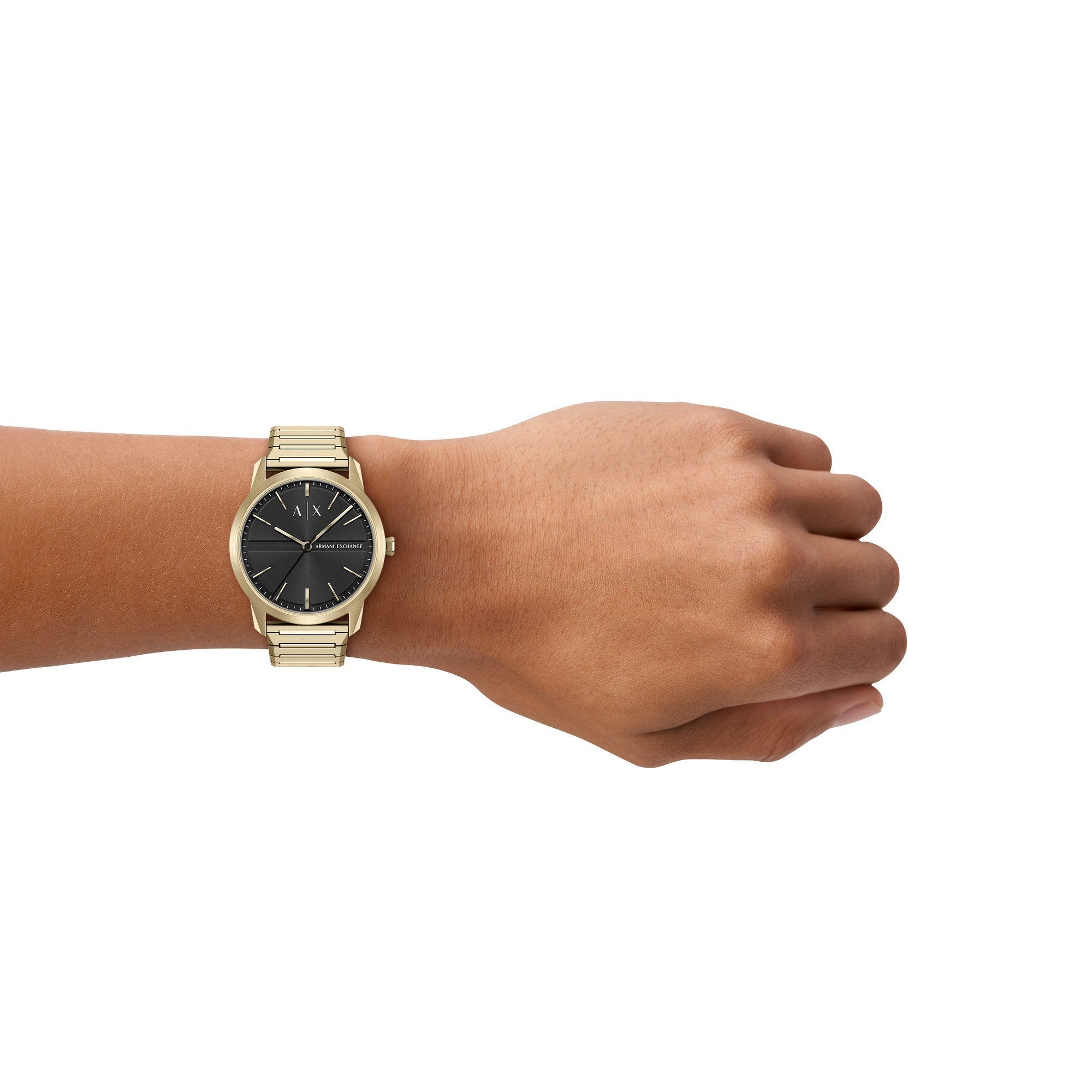 Armani Exchange men's watch, black dial (view 7)