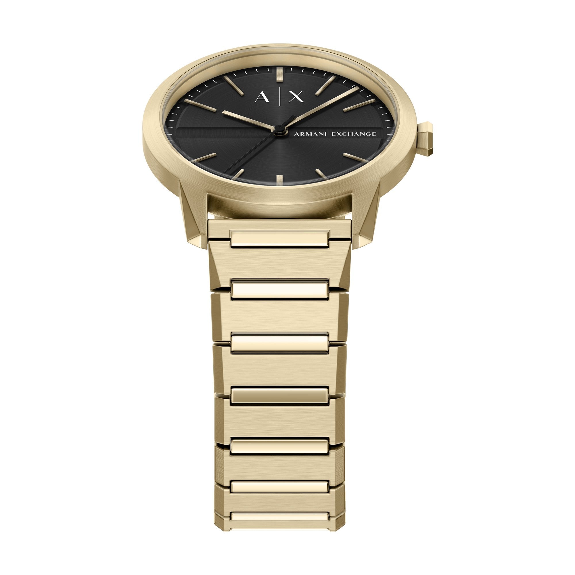 Armani Exchange men's watch, black dial (view 2)