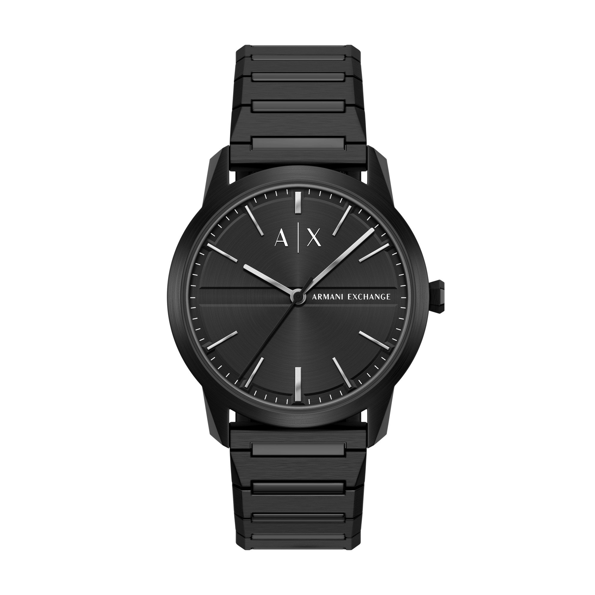 Armani Exchange men's watch, black dial
