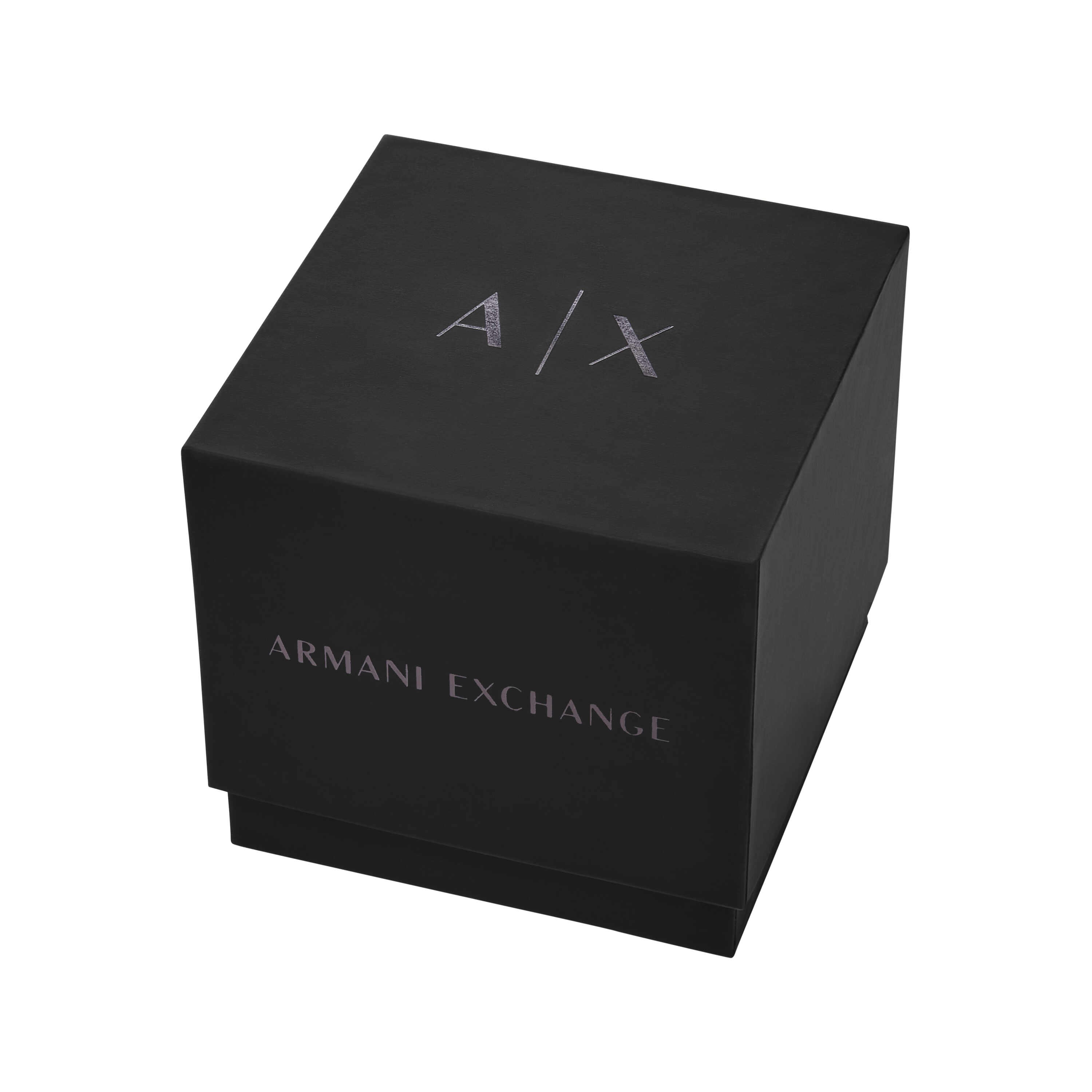 Armani Exchange Chronograph Two Tone Stainless Steel Green Dial Watch AX4184