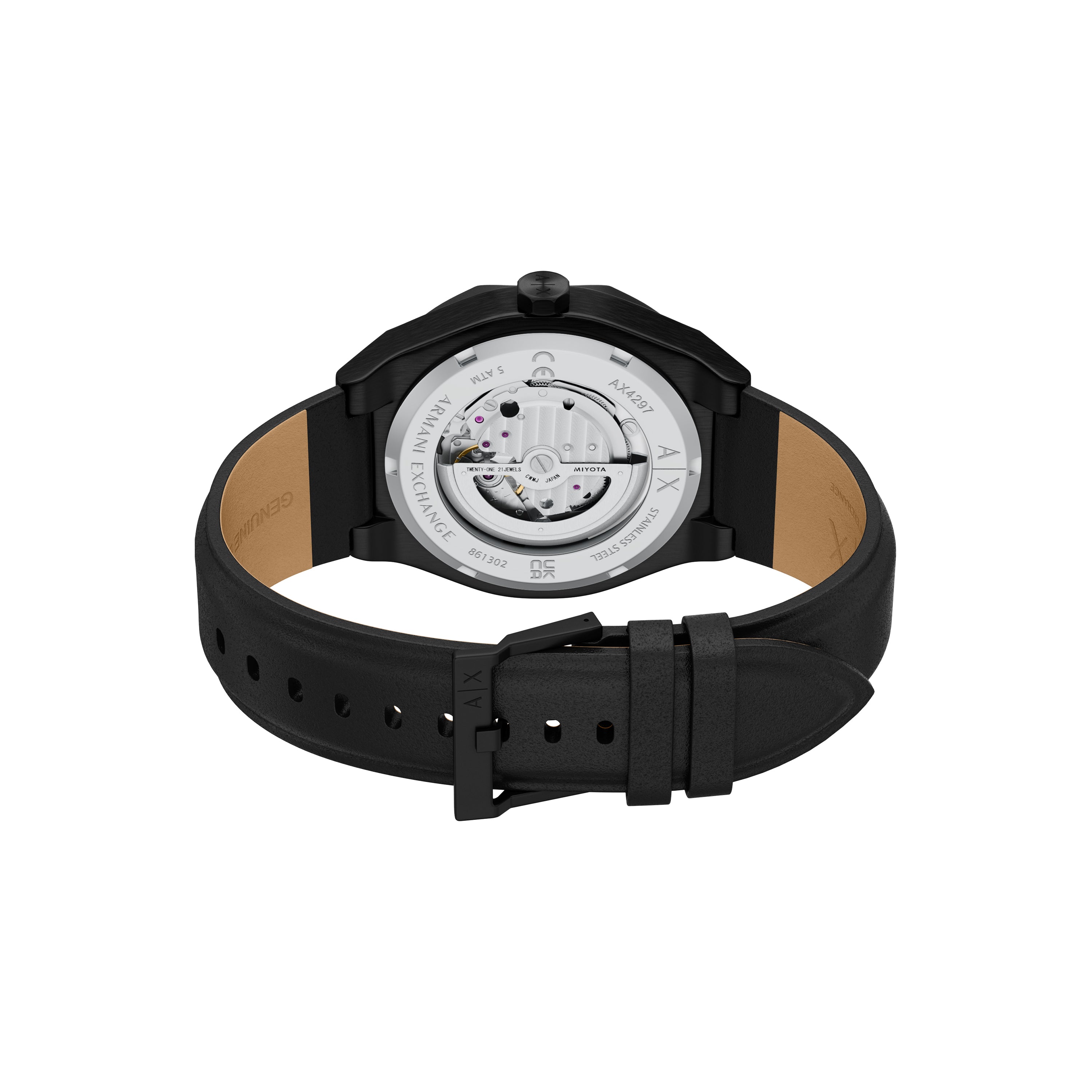 Armani Exchange Sync Silver Dial 44mm Men's Watch AX4297