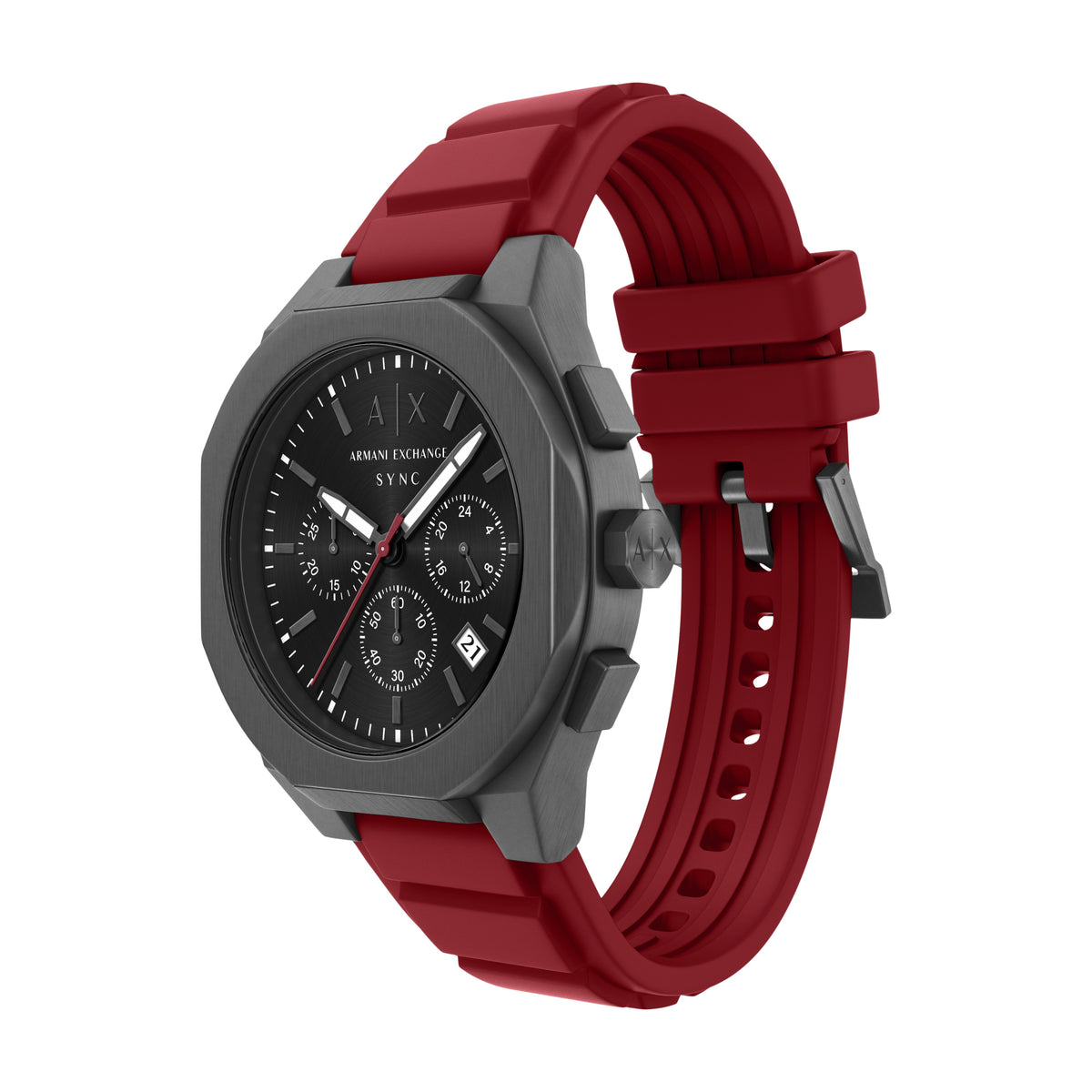Armani Exchange Sync Chronograph AX4305 angled view