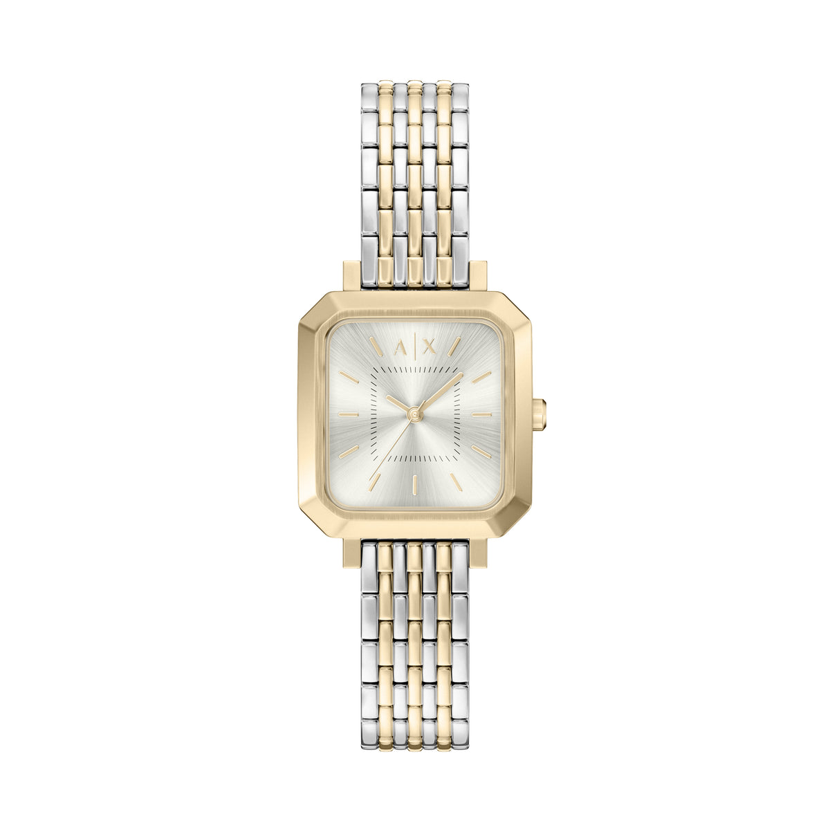 Armani Exchange Rectangular Two-Tone AX5741 front packshot