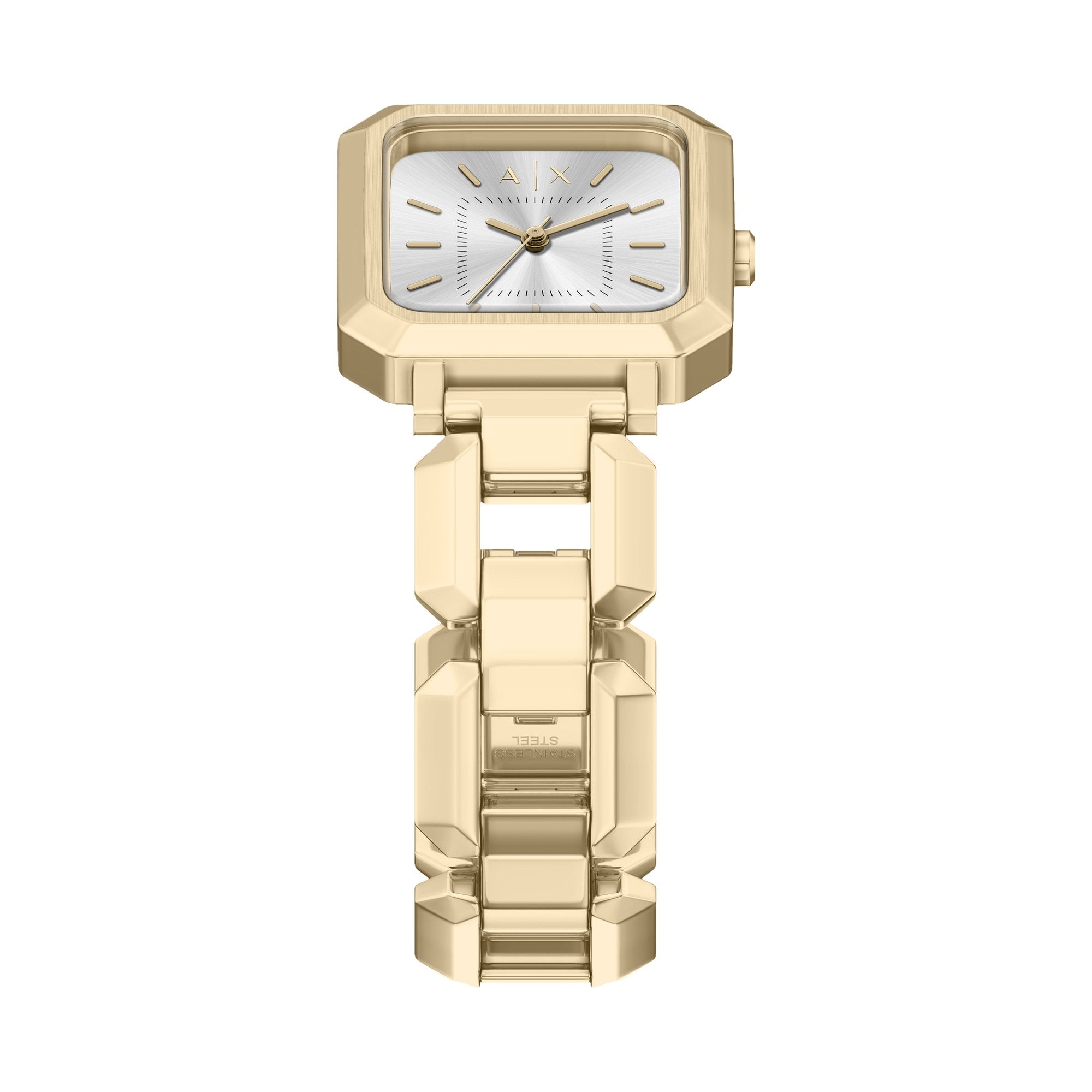 Armani Exchange women's watch, silver dial