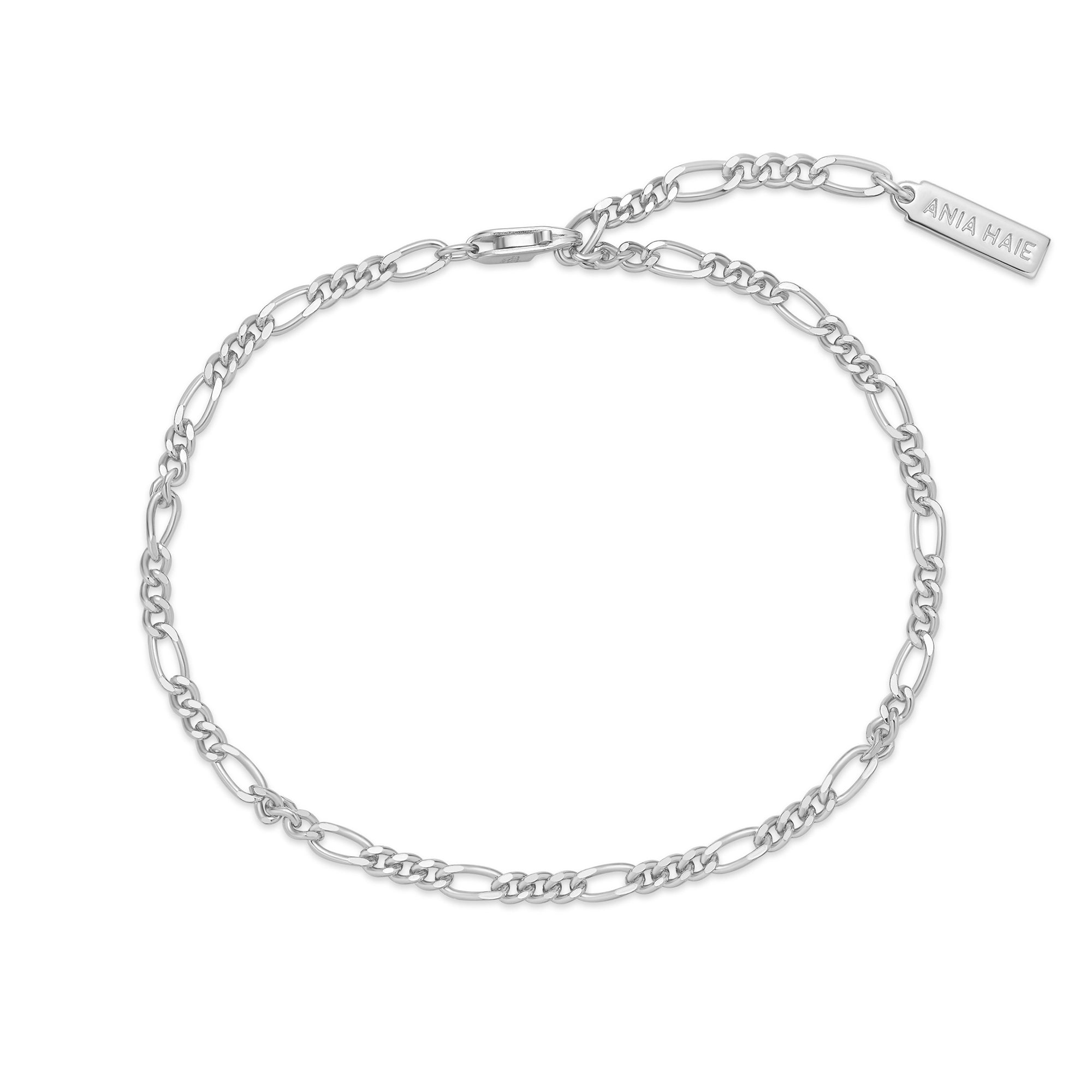 Ania Haie Silver Filia Curb Chain Bracelet