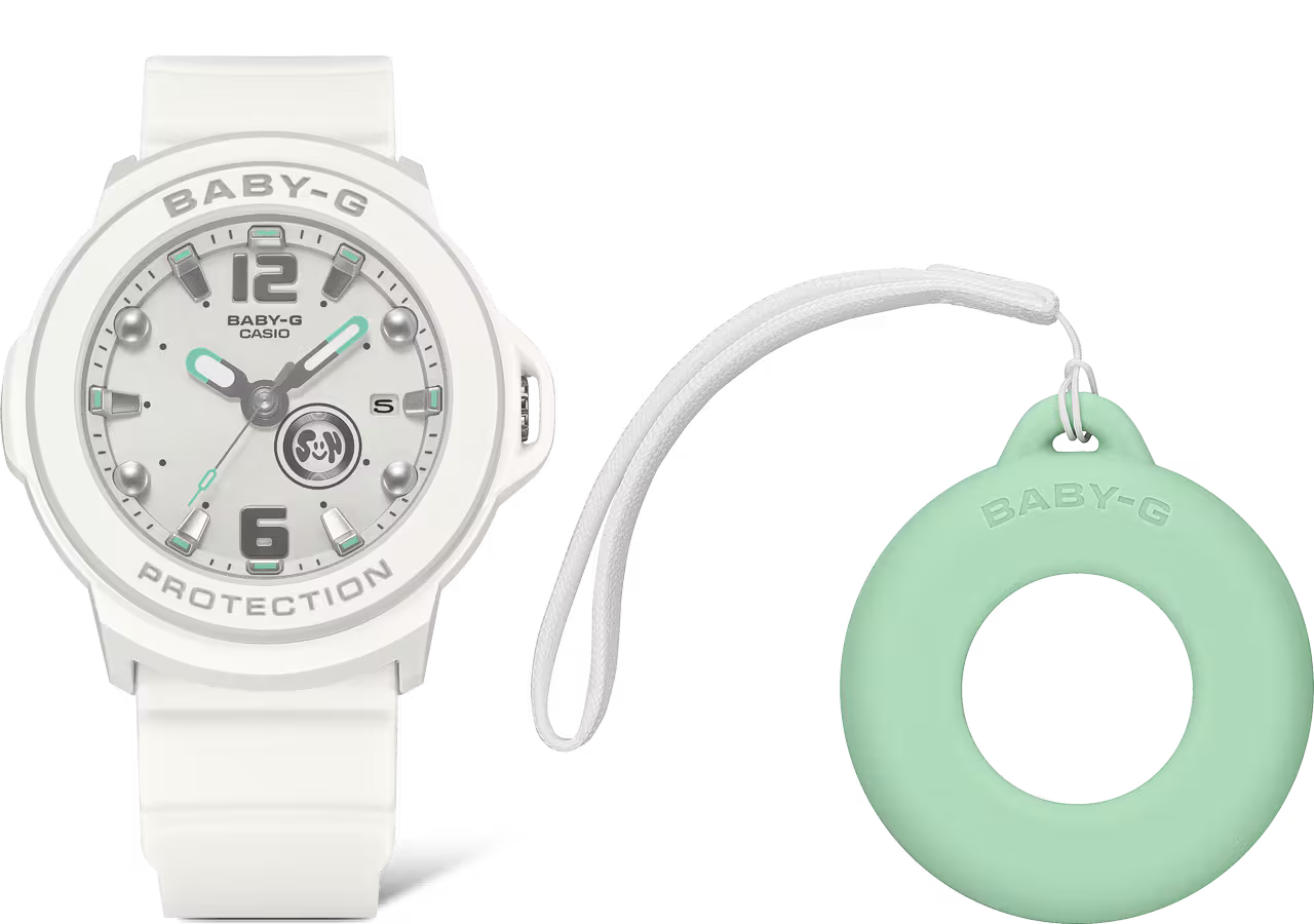 Baby-G +Plus White Analog Women's Watch BGA15K-7A