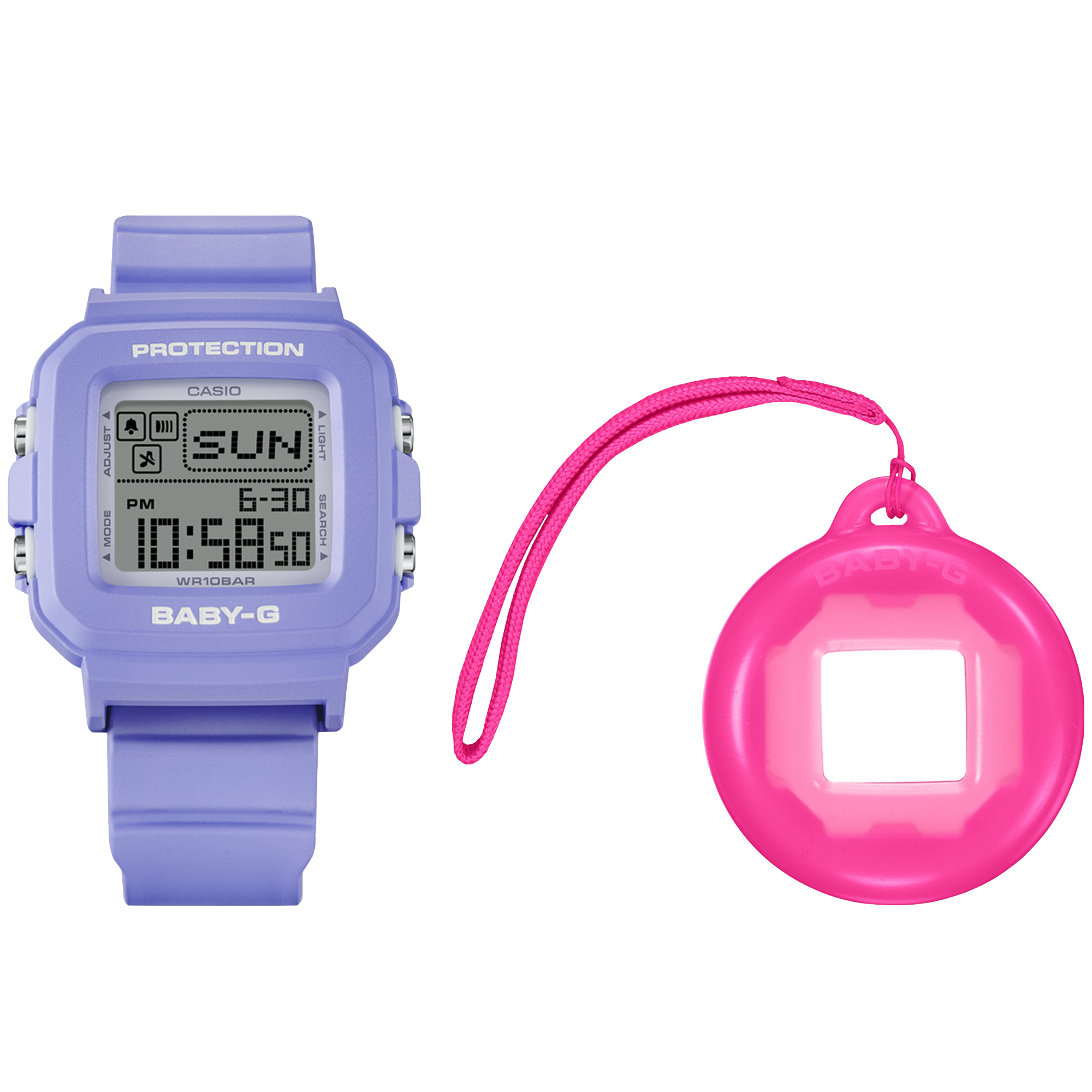 Baby-G Digital Purple BGD10K-6D | Watch Direct