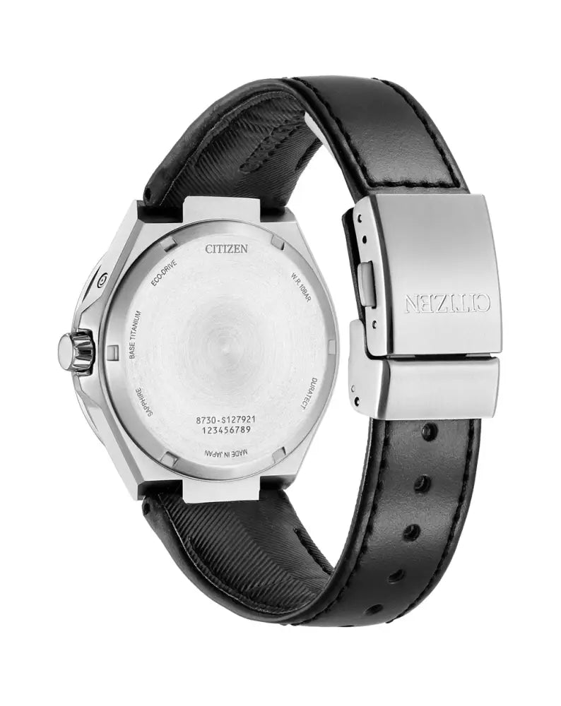 Citizen Attesa Eco-Drive BU0060-09H Black Leather 42mm Watch