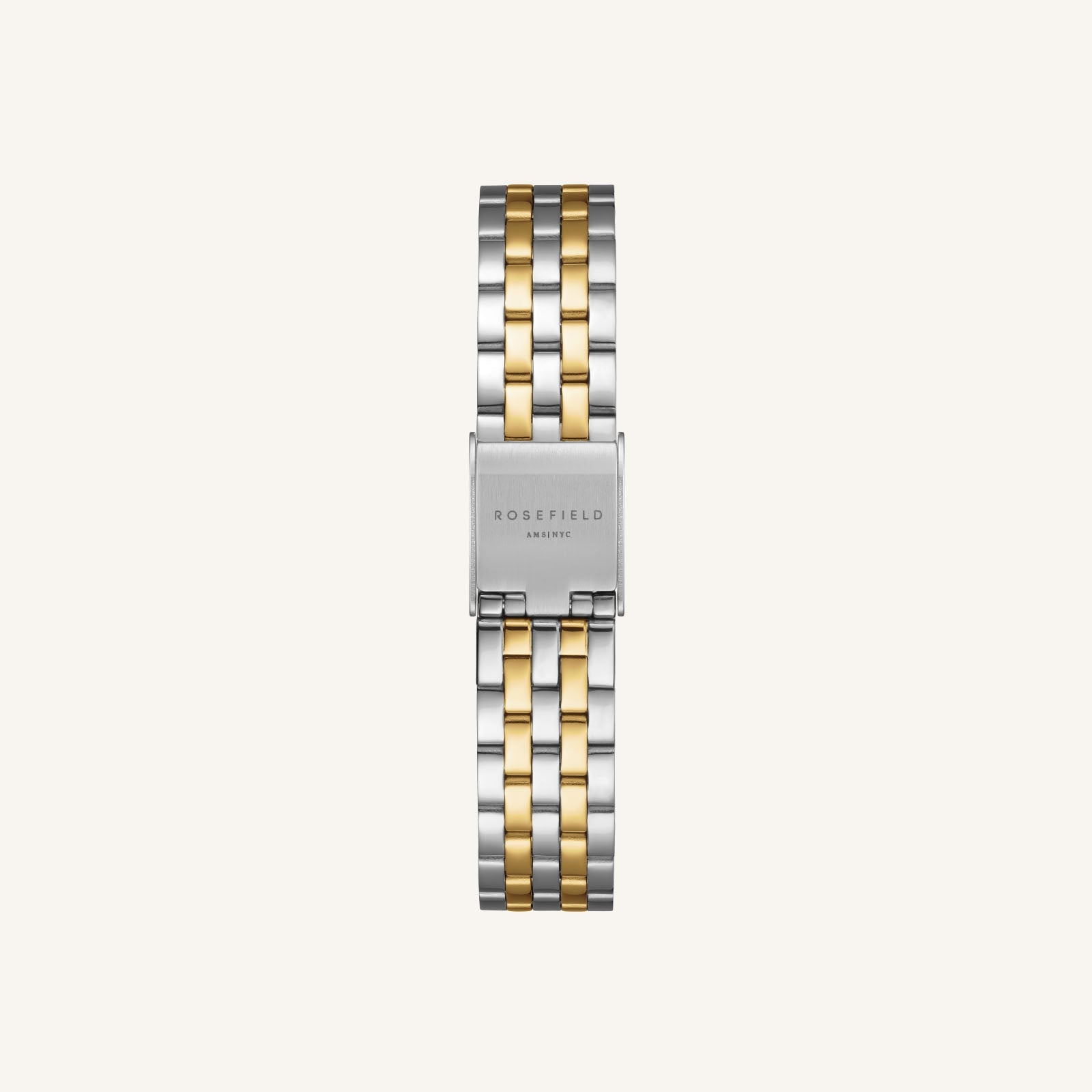 Rosefield Boxelle White Dial Stainless Steel Watch BWDSG-B03