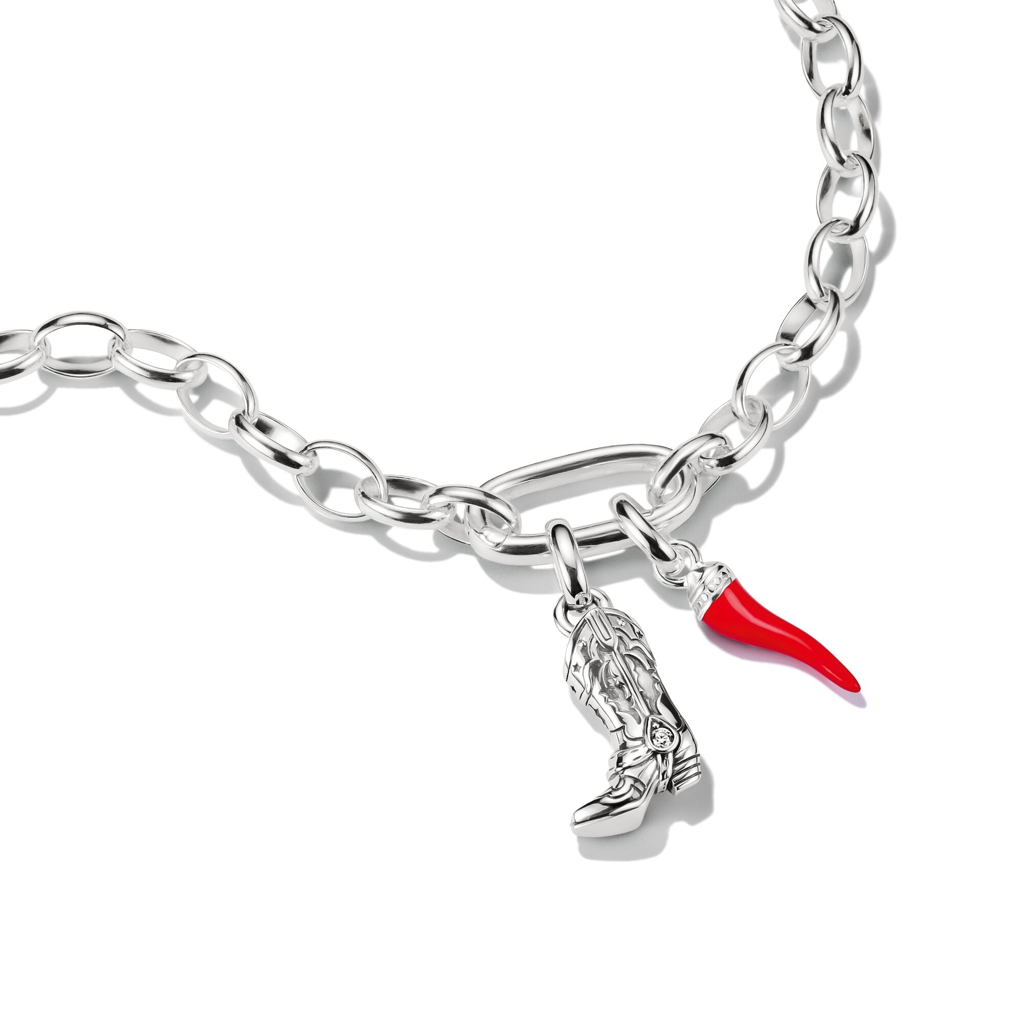 THOMAS SABO Connect Charm Cowboy Boot