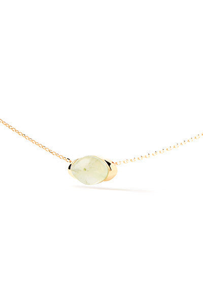 PDPAOLA Prehnite Bay Necklace