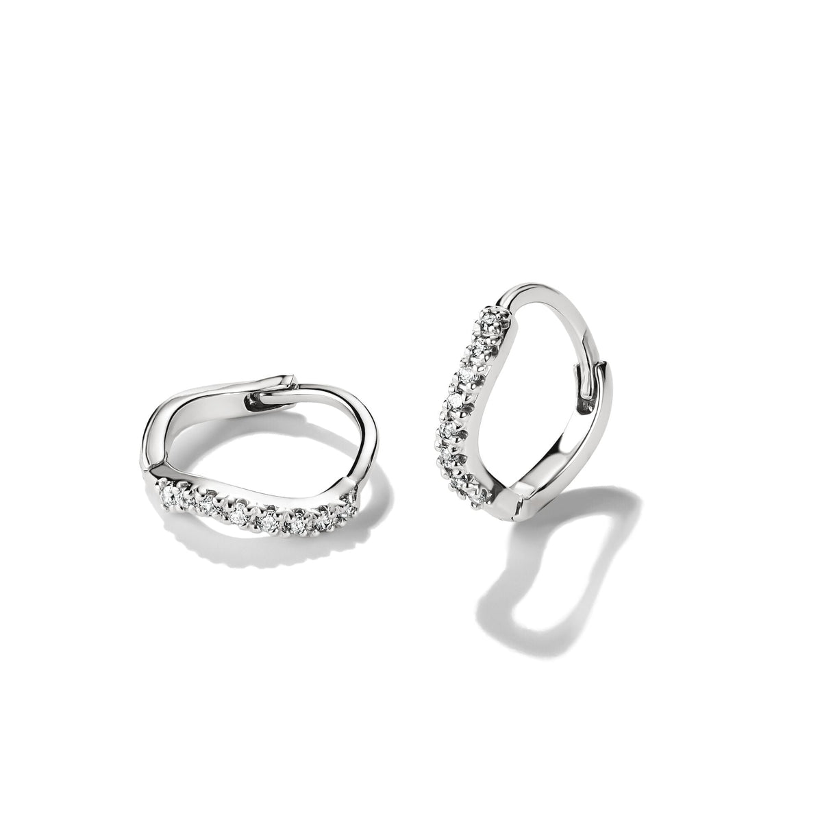 Thomas Sabo Hoop earrings with zirconia TCR775 TCR775 view 3