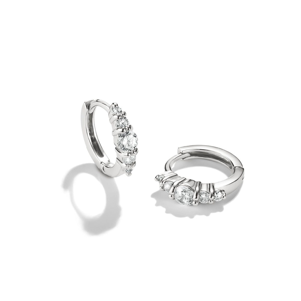 Thomas Sabo Hoop earrings with zirconia TCR778 TCR778 view 4