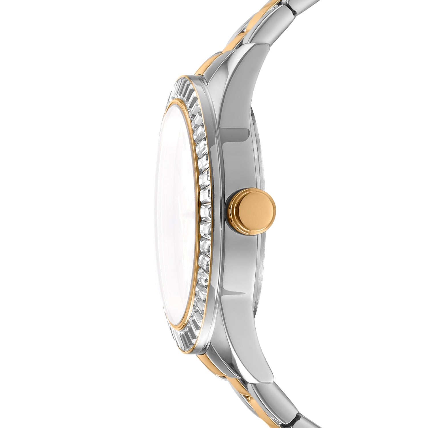 DKNY Nolita Multi Glitz Two Tone Stainless Steel 40mm Watch