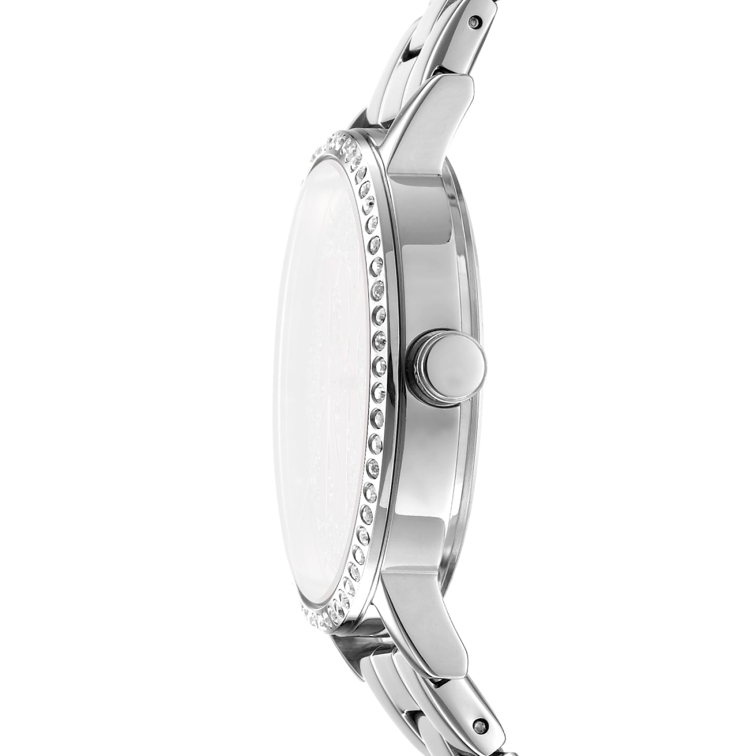 DKNY Soho Silver Stainless Steel 36mm Womens Elegant Watch