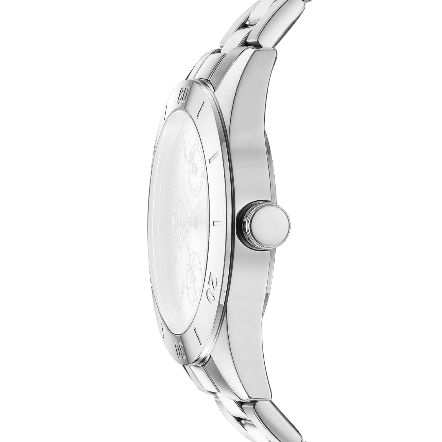 DKNY Nolita Sport Silver Dial Stainless Steel Watch DK1L079M0015