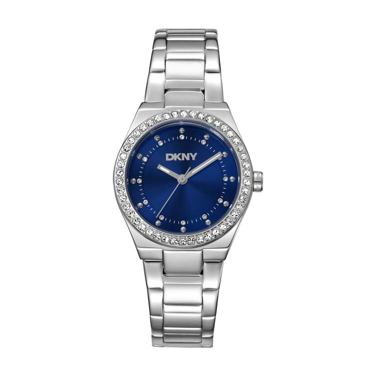 DKNY silver blue face watch ny2557 Men main image 3