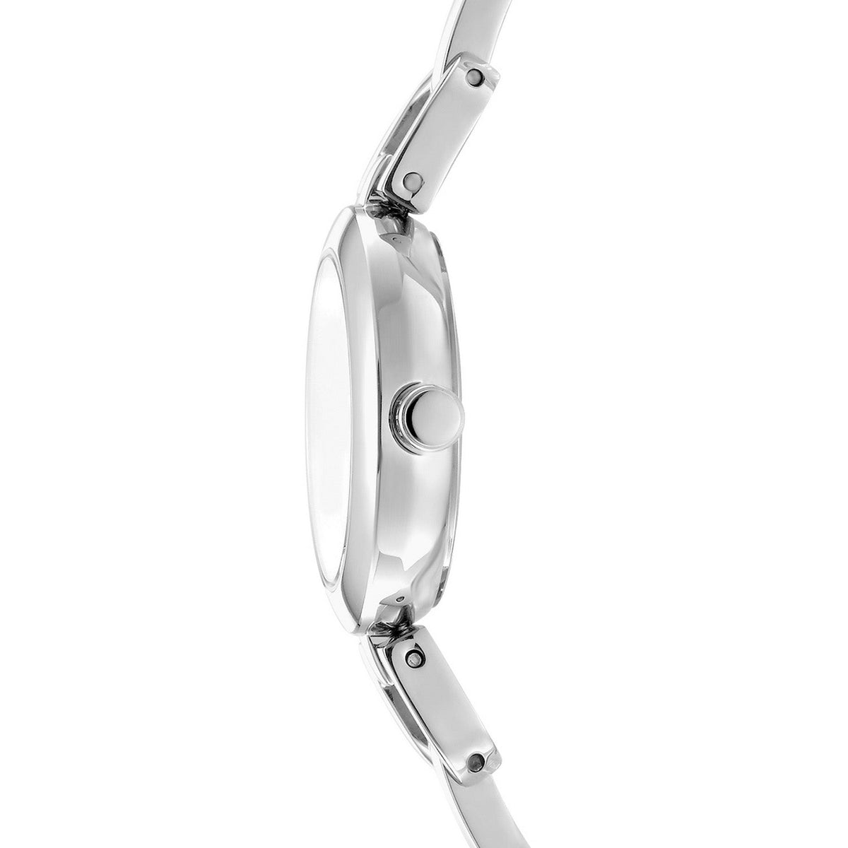 DKNY Half Bangle Silver 26mm Silver Dial Womens Watch DK1L161M0015