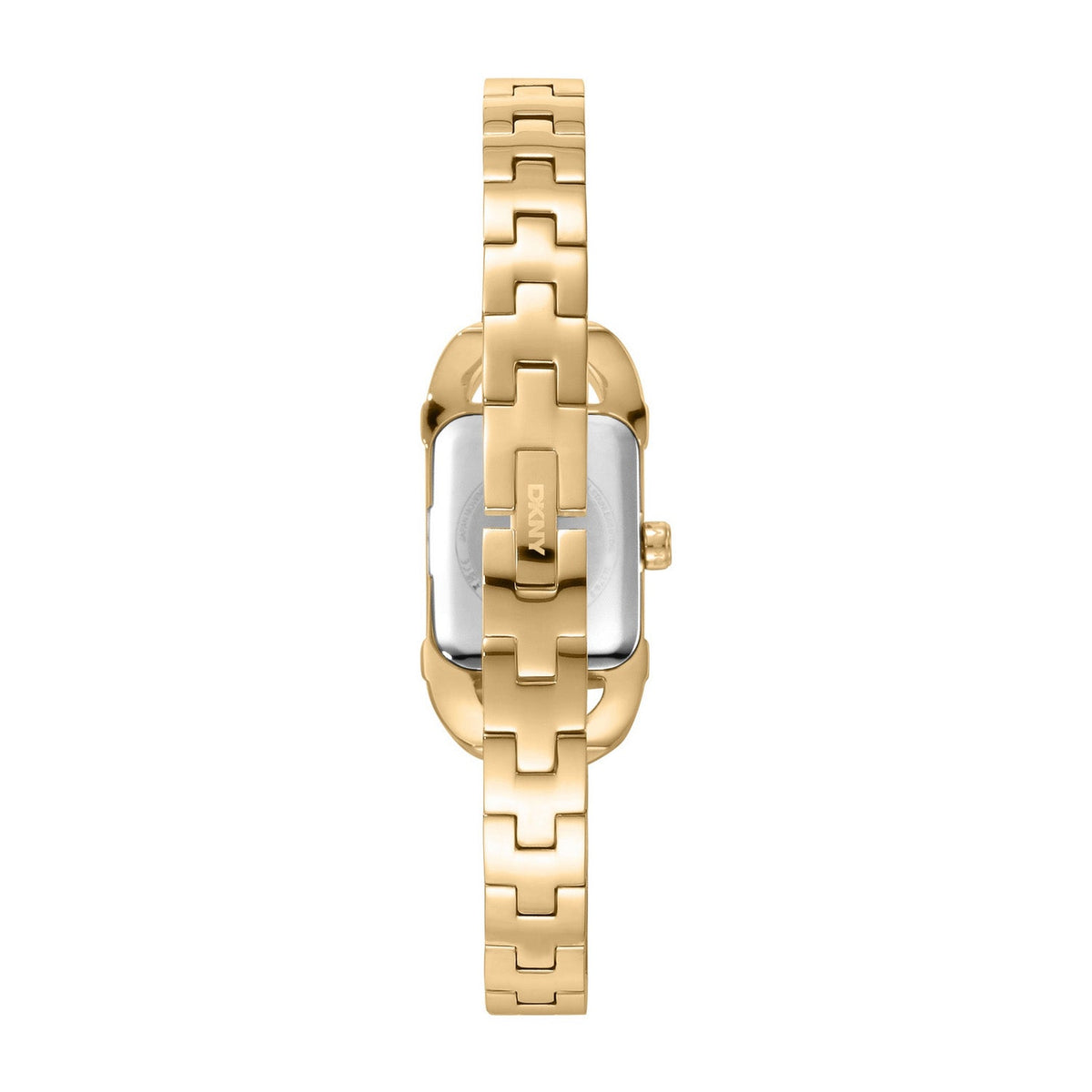 DKNY Signature Shape Champagne Dial Gold Steel Womens Watch DK1L179M0235 view 2