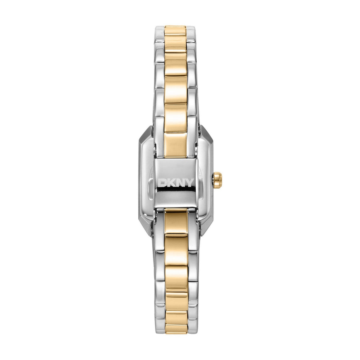 DKNY Signature Shape Silver Dial Two Tone Steel Womens Watch DK1L180M0085 view 2