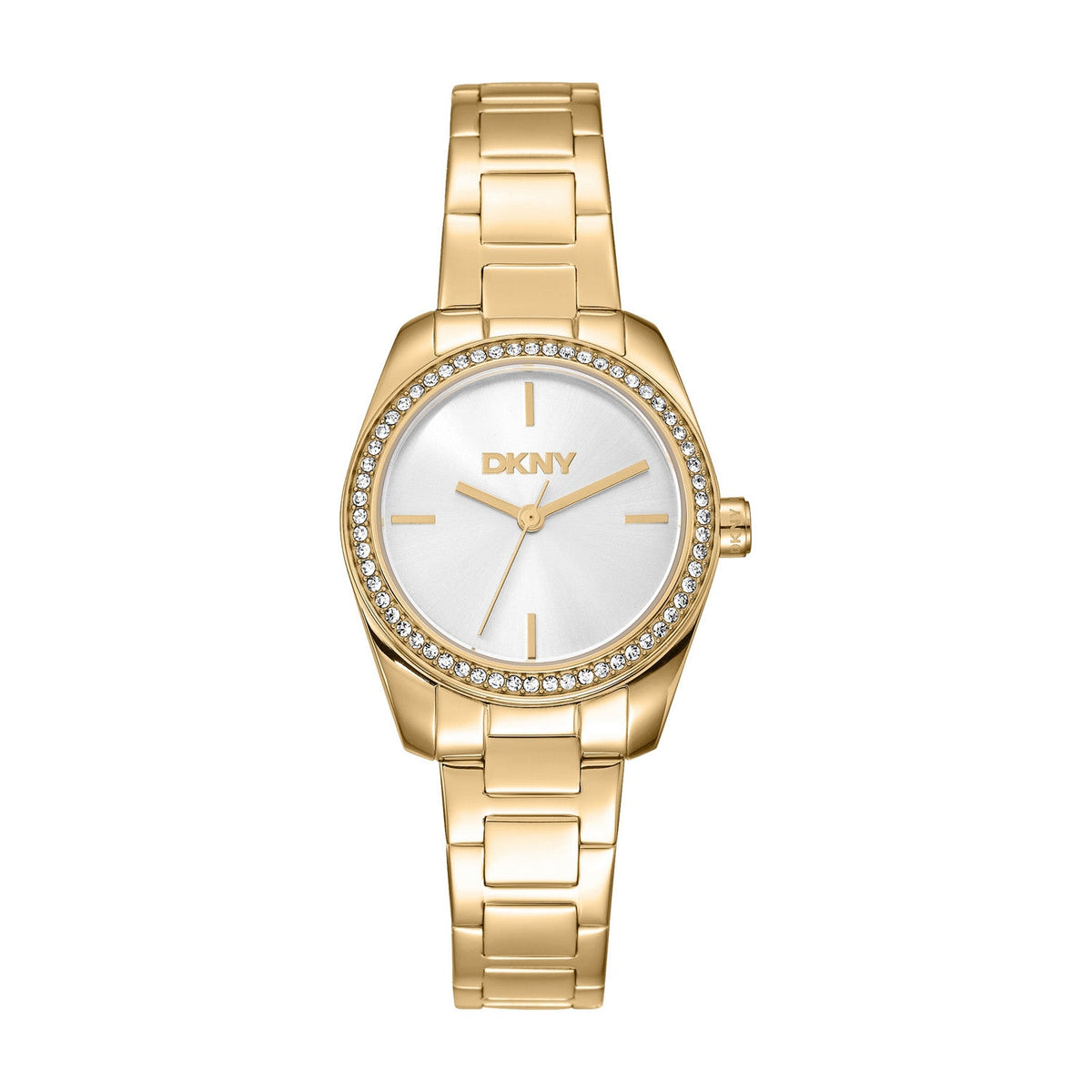 DKNY Evening Silver Dial Gold Steel Womens Watch DK1L184M0065 view 4