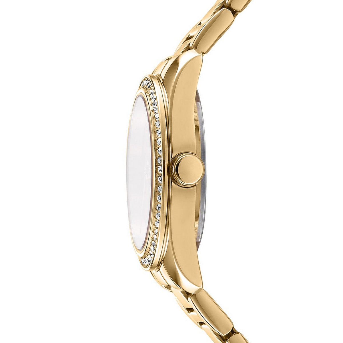 DKNY Evening Silver Dial Gold Steel Womens Watch DK1L184M0065 view 3