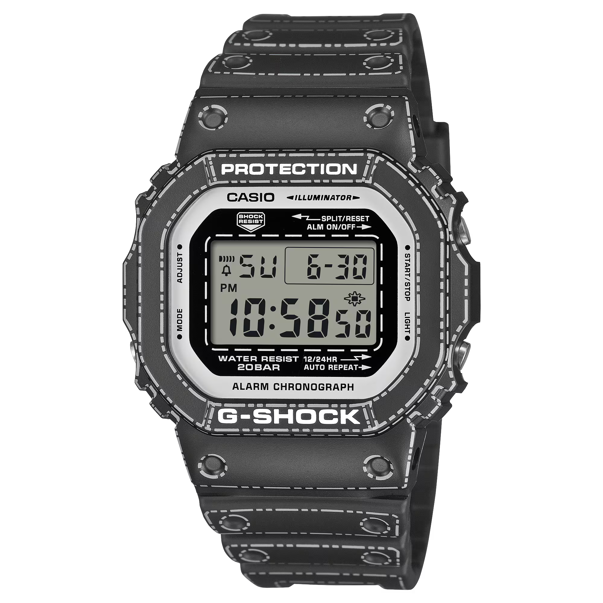 G-Shock 5600 Origami Special Edition Black Resin Band DW5600RGM-1D