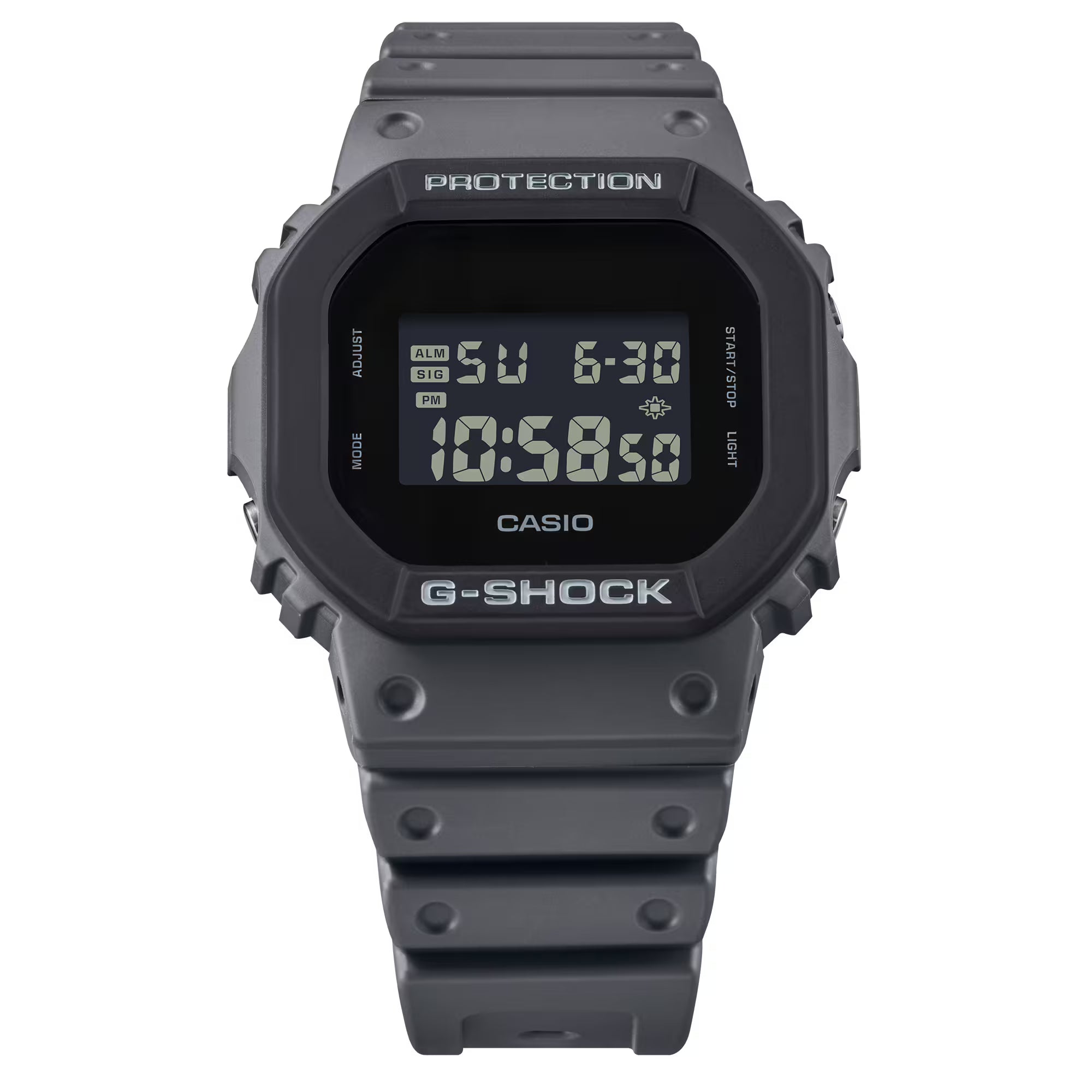 G-Shock Digital Urban Street Utility Grey Resin Band Watch DW5610UU-8D