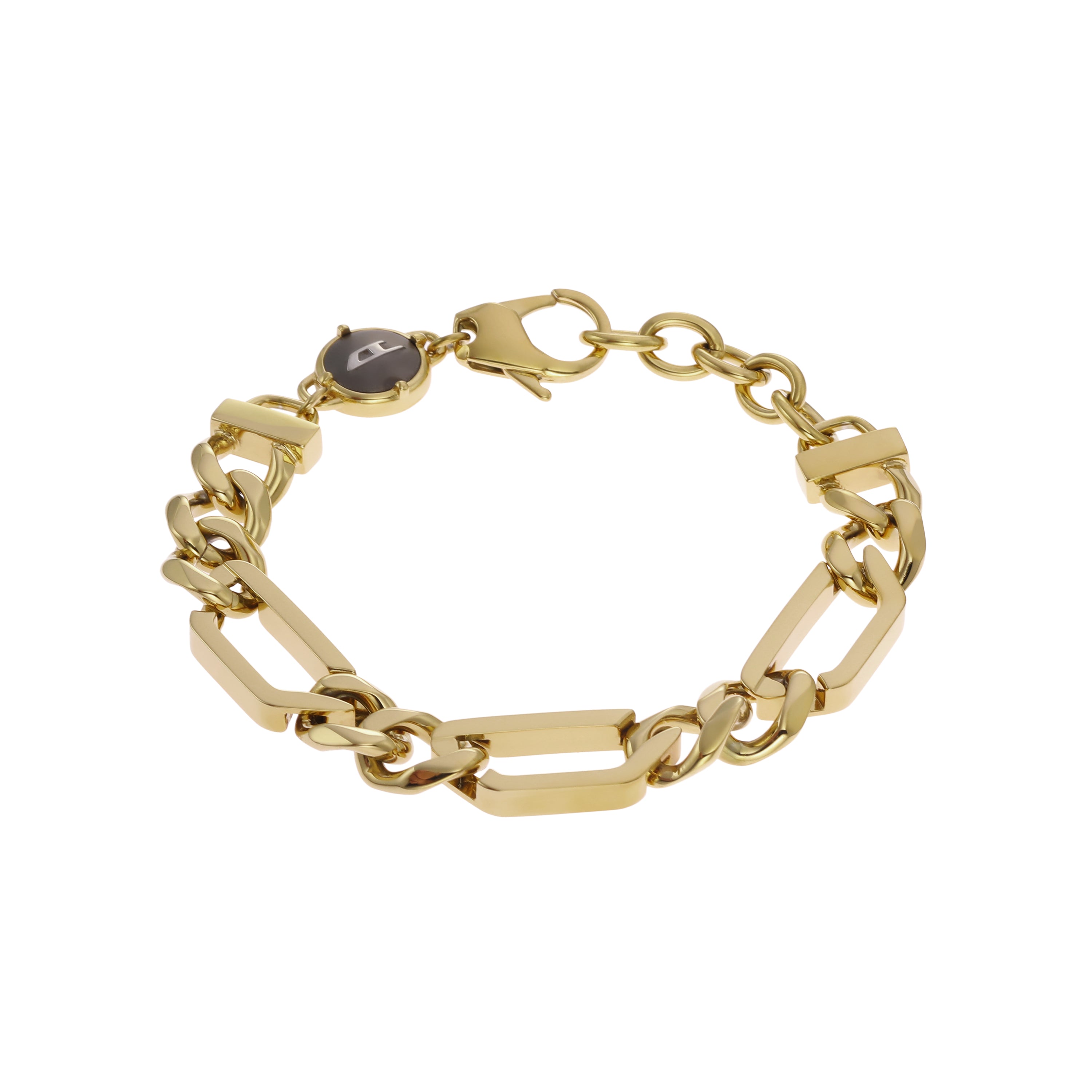 Diesel Steel Gold Bracelet DX1471710