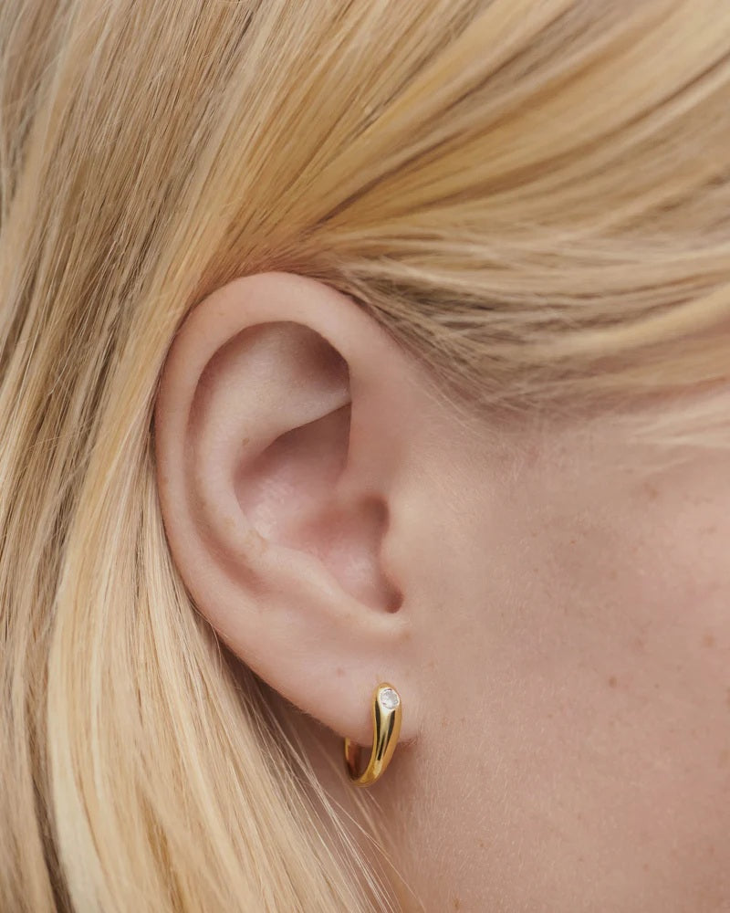 PDPAOLA Serena Hoop Earrings
