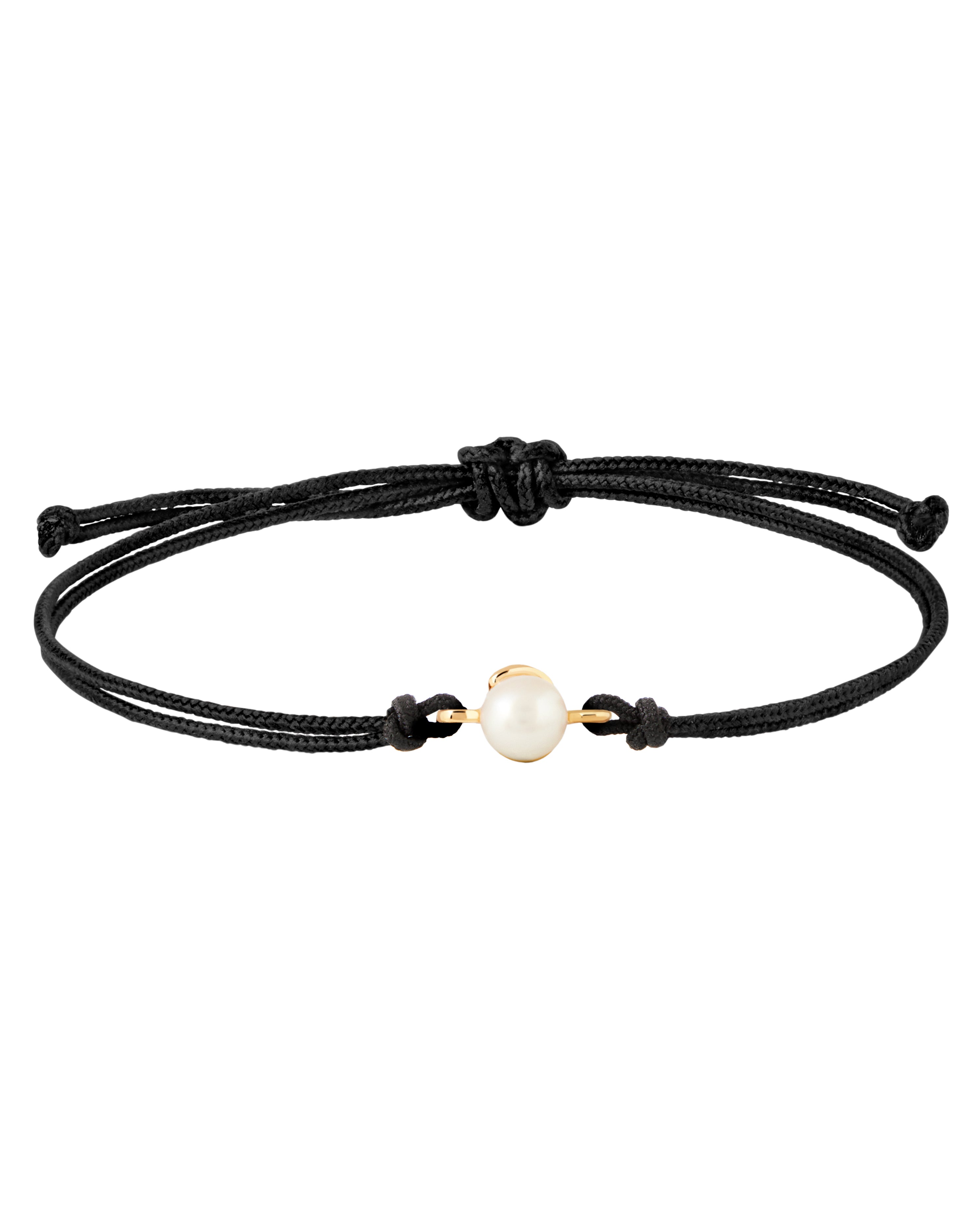 PDPAOLA Pearl Orion Cord Bracelet