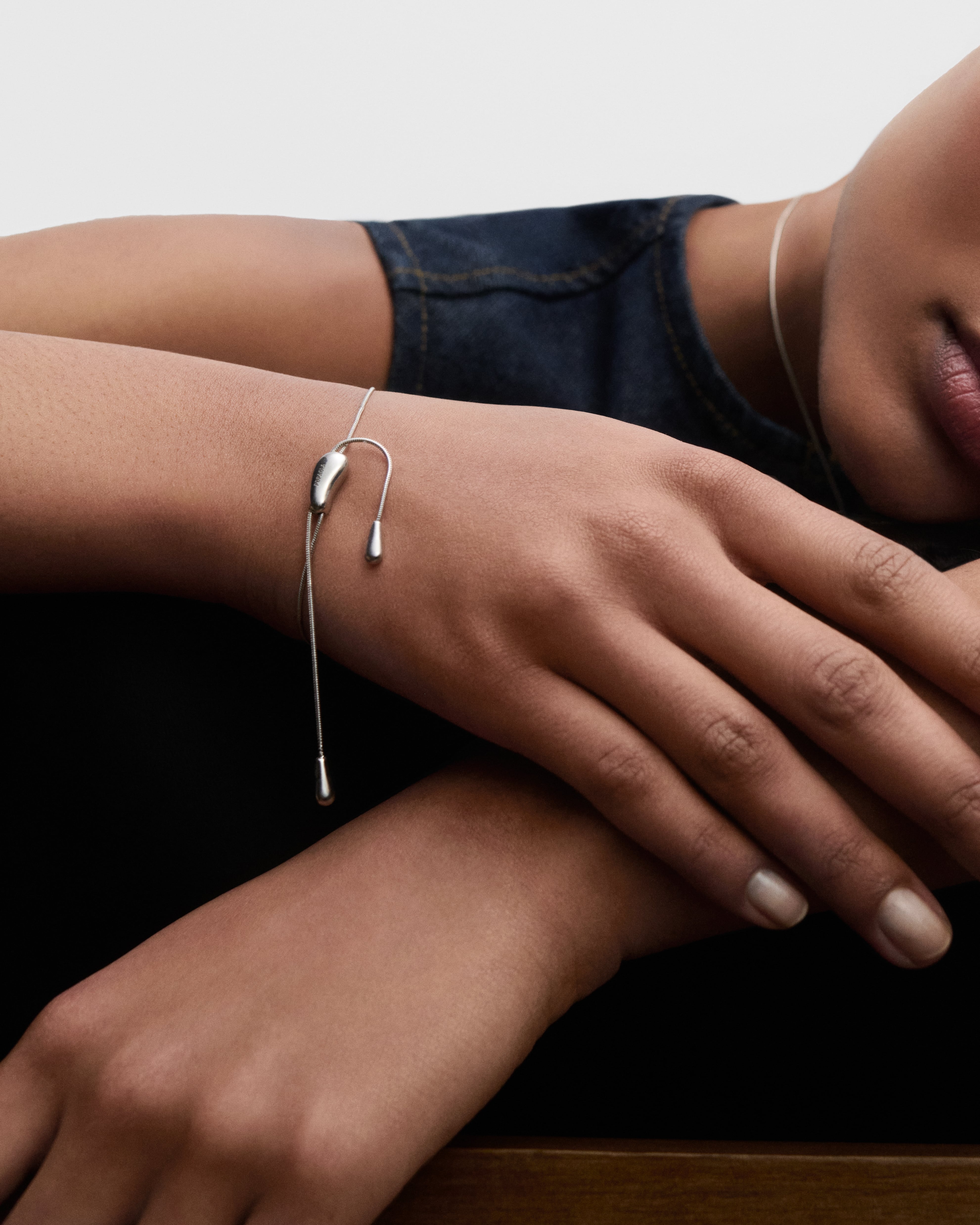 PDPAOLA Oslo Silver Chain Bracelet