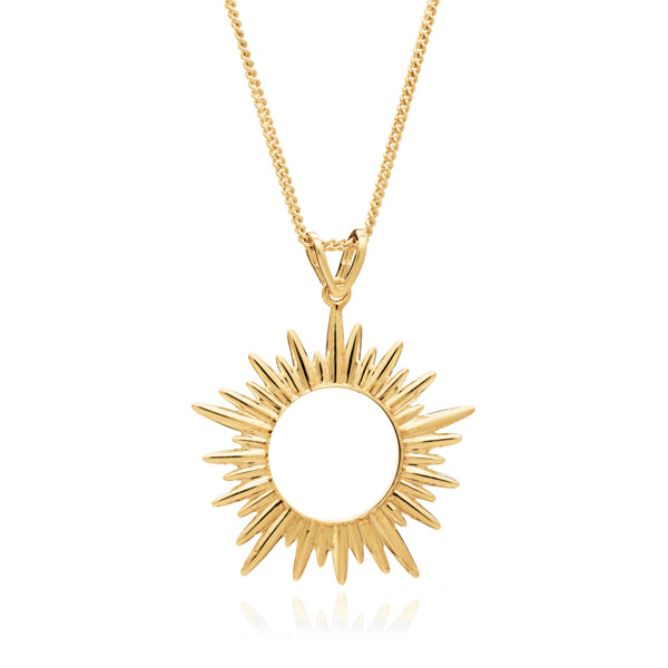 Rachel Jackson Electric Goddess Medium Sun Necklace