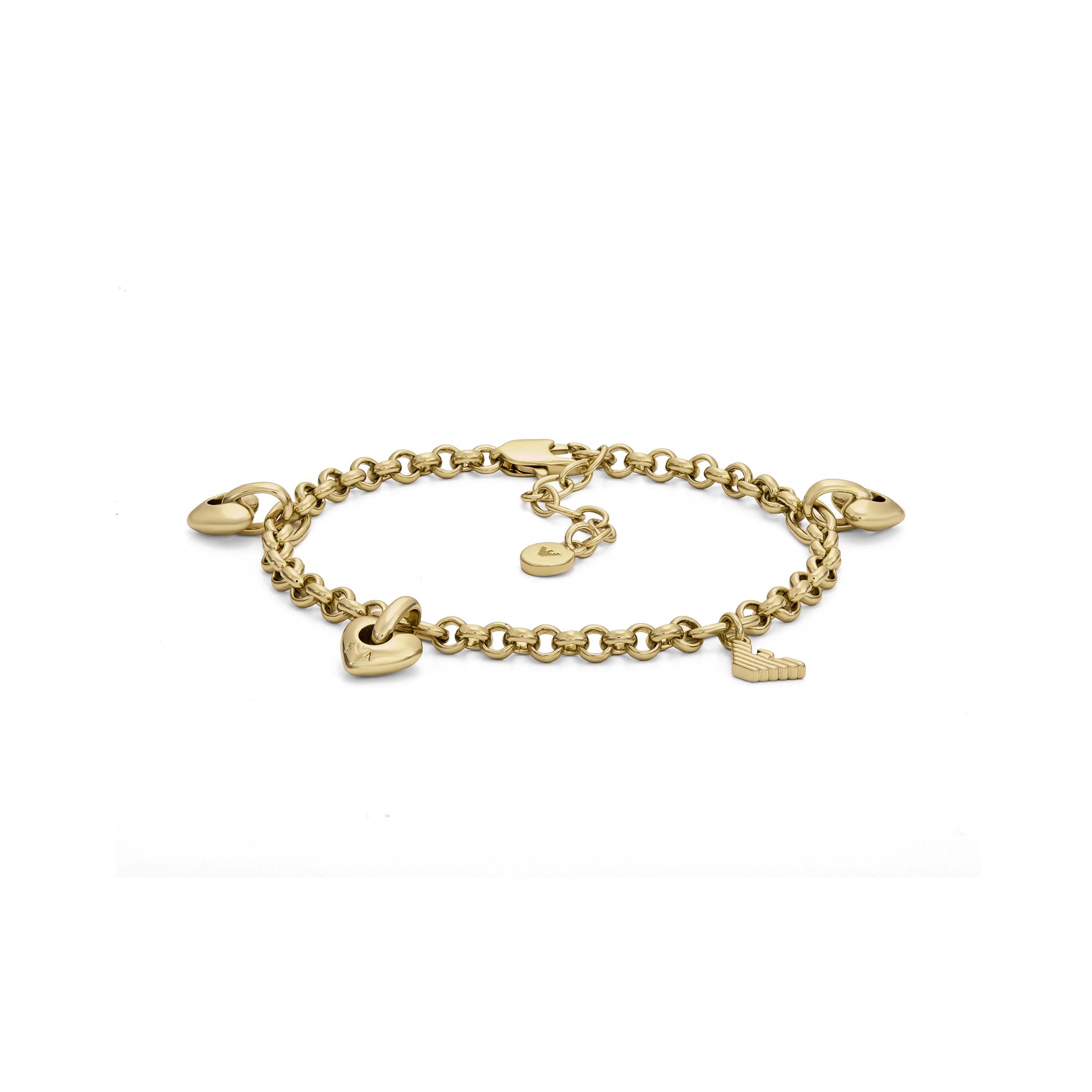Emporio Armani Gold-Tone Logo Ladies Bracelet EGS3268710