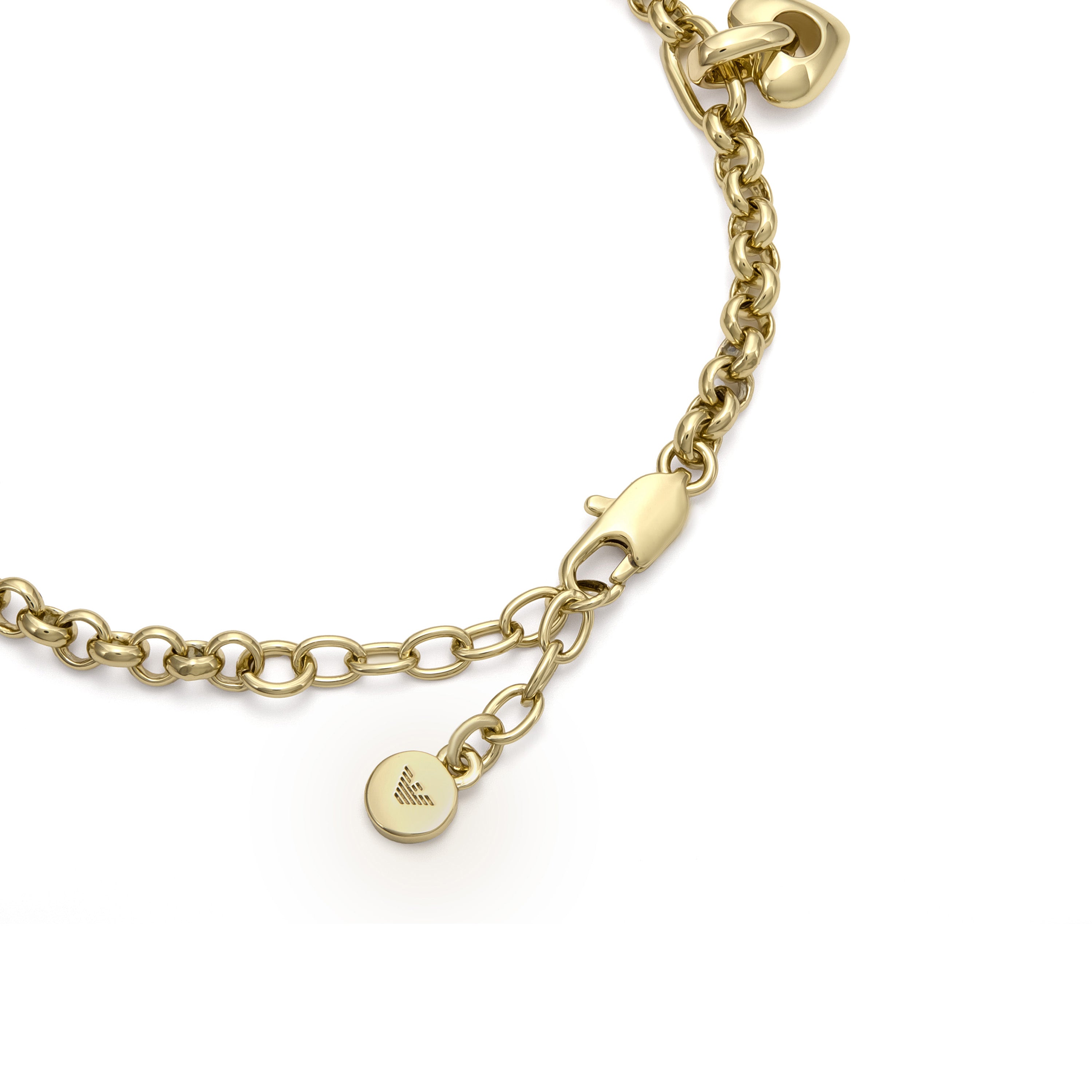 Emporio Armani Gold-Tone Logo Ladies Bracelet EGS3268710