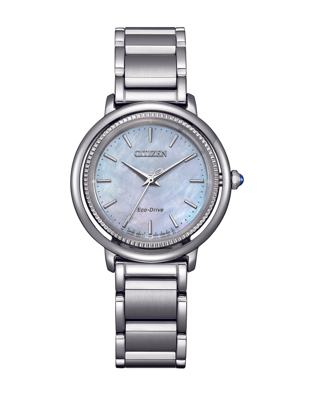 Nixon Mother Of Pearl Silver Watch Citizen Eco-Drive  display picture 3