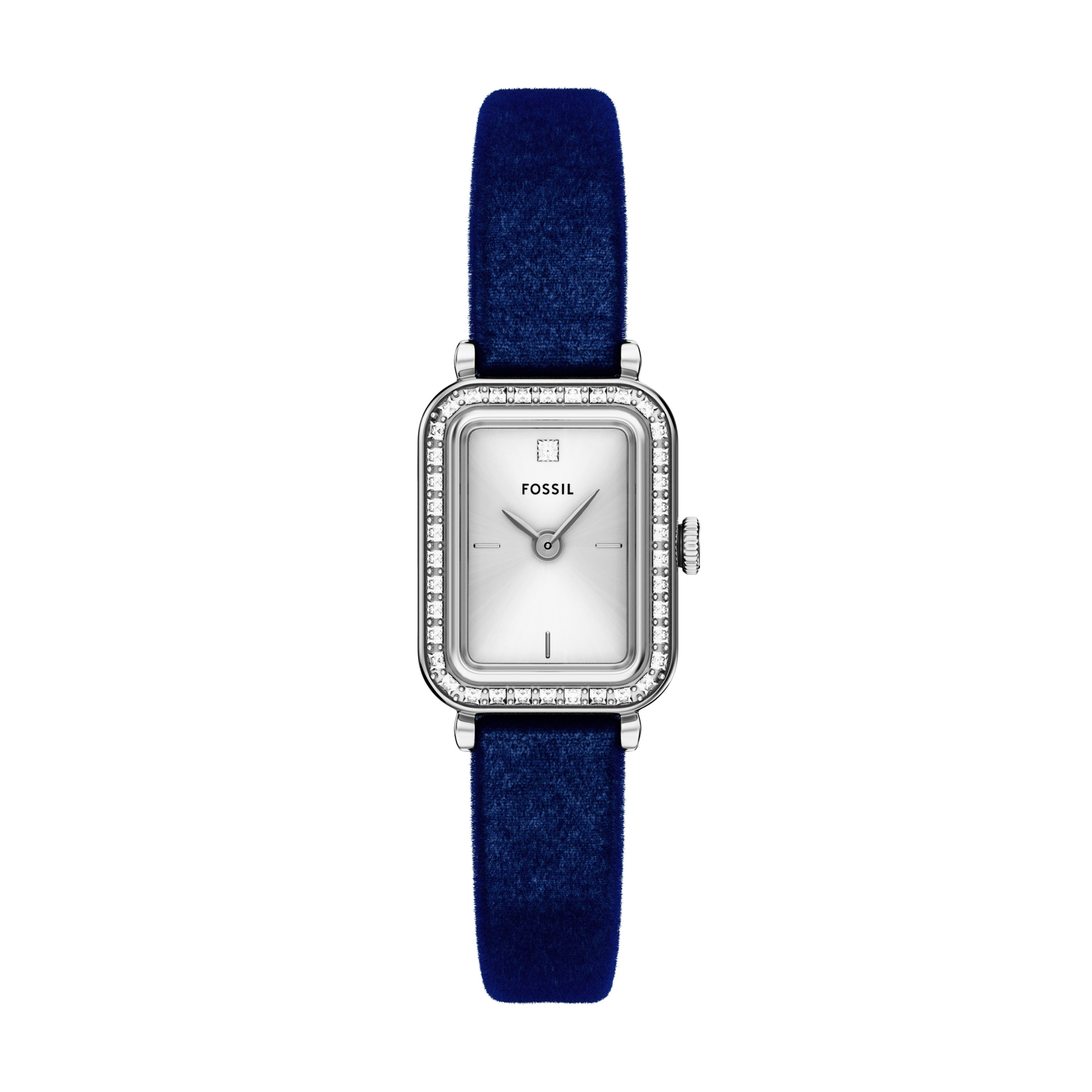 Fossil Raquel Two Hand Blue Velvet Watch ES5436