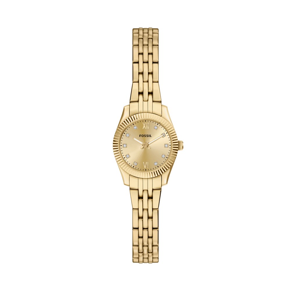 Fossil Scarlette Mini Gold Women display picture 3