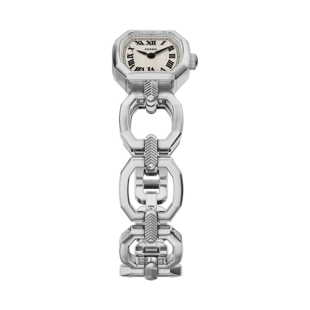 Fossil Harlow Mini Two-Hand Silver Stainless Steel Women's Watch ES5485