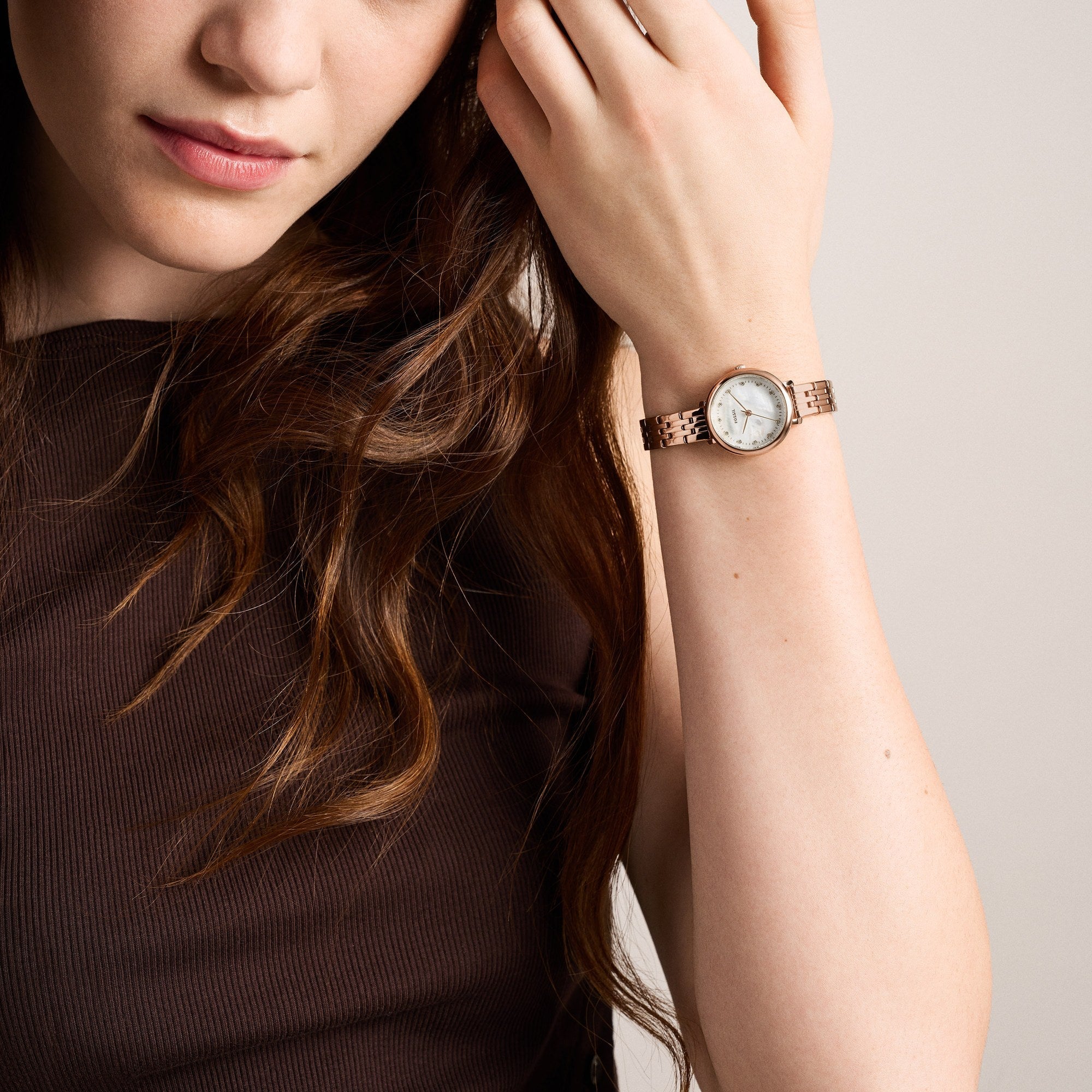 Fossil women's watch, white dial (view 7)