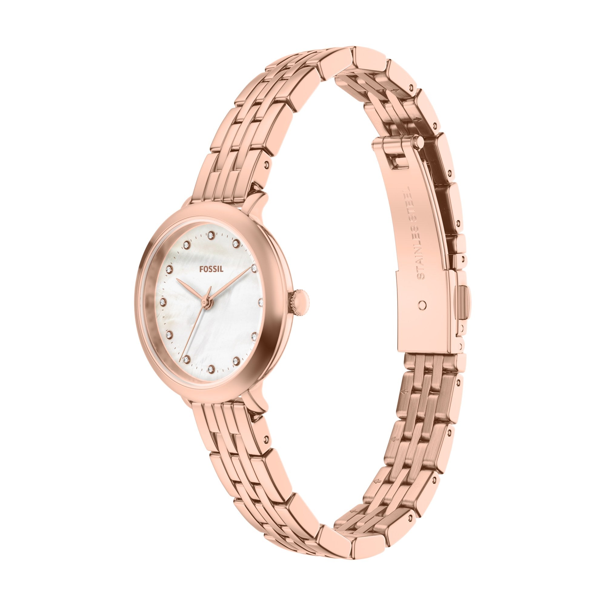Fossil women's watch, white dial (view 3)