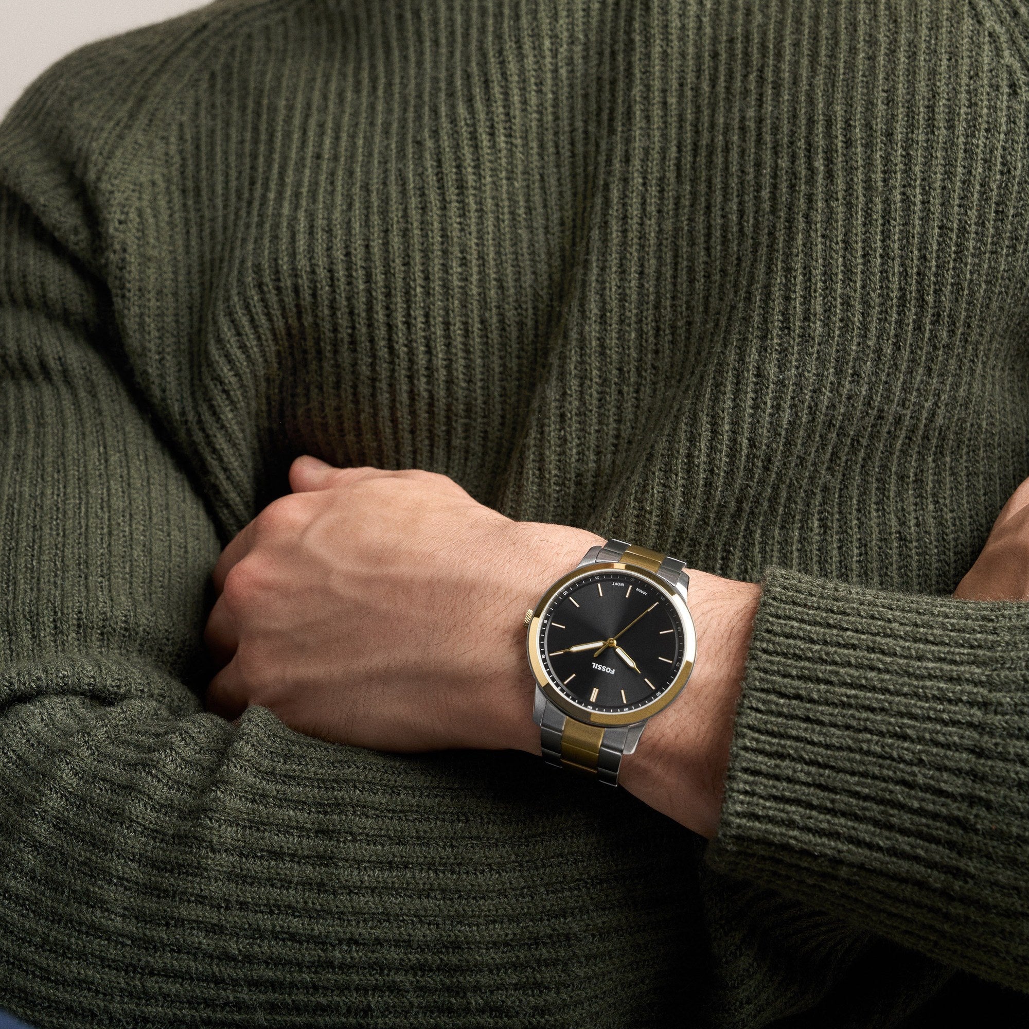 Fossil men's watch, black dial (view 7)