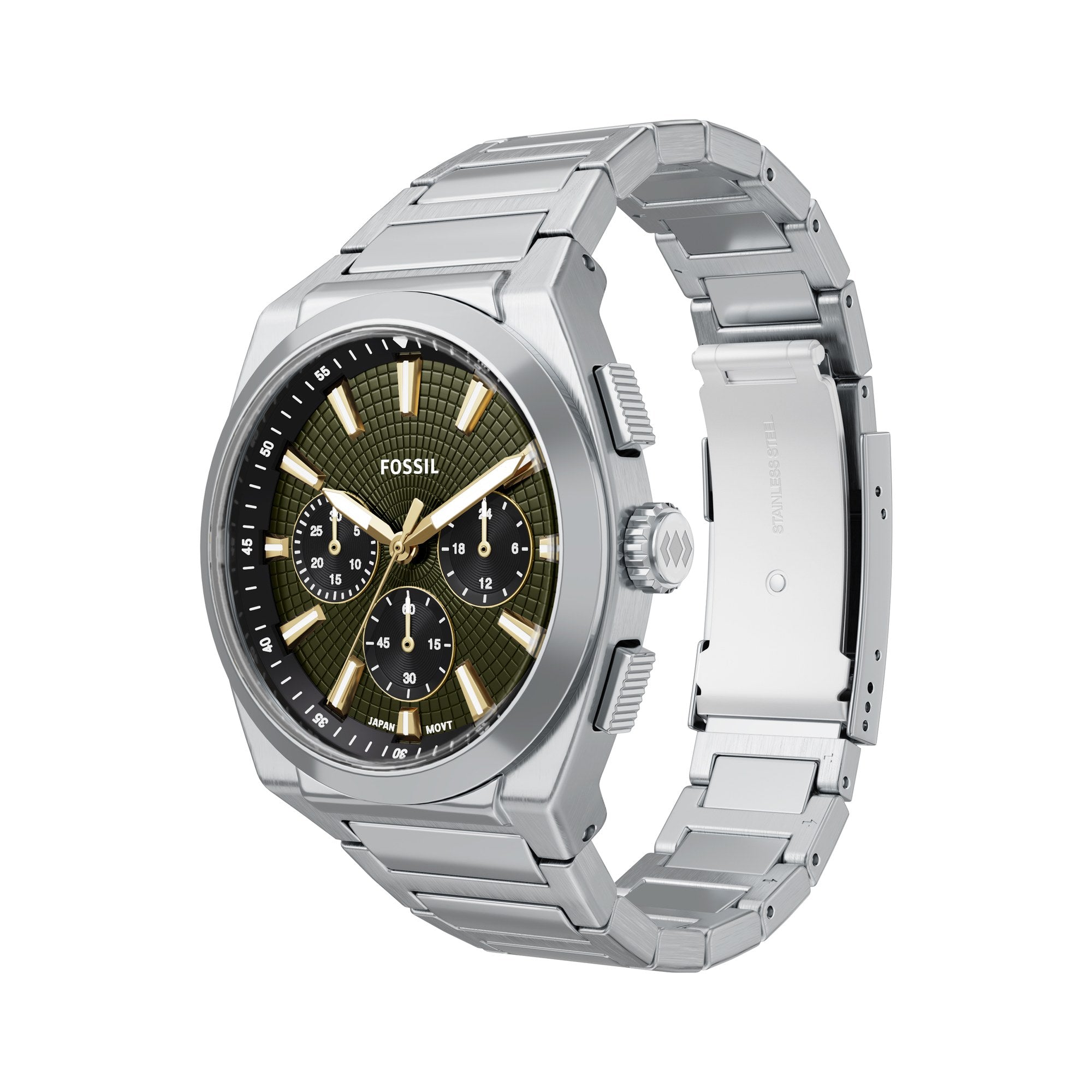 Fossil men's watch, green dial (view 3)