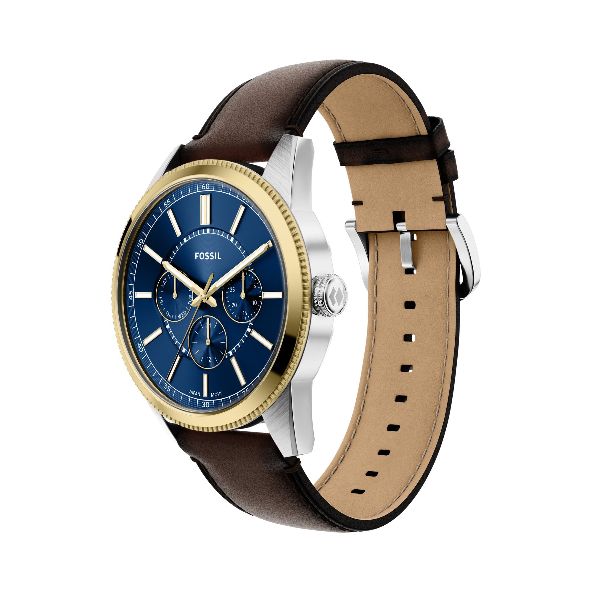 Fossil men's watch, blue dial (view 3)