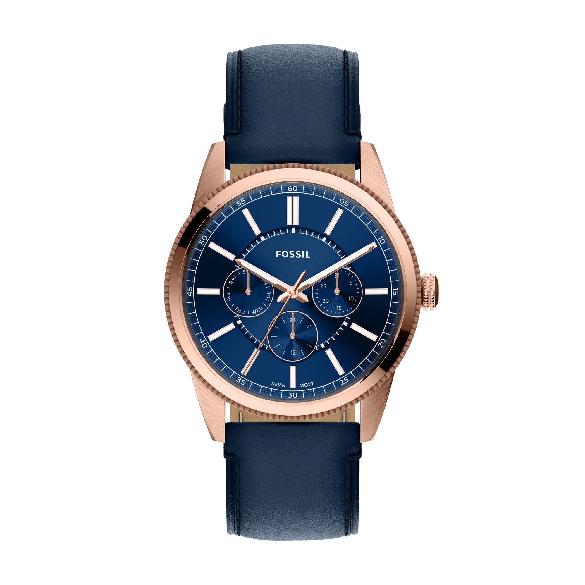 Fossil men's watch, blue dial