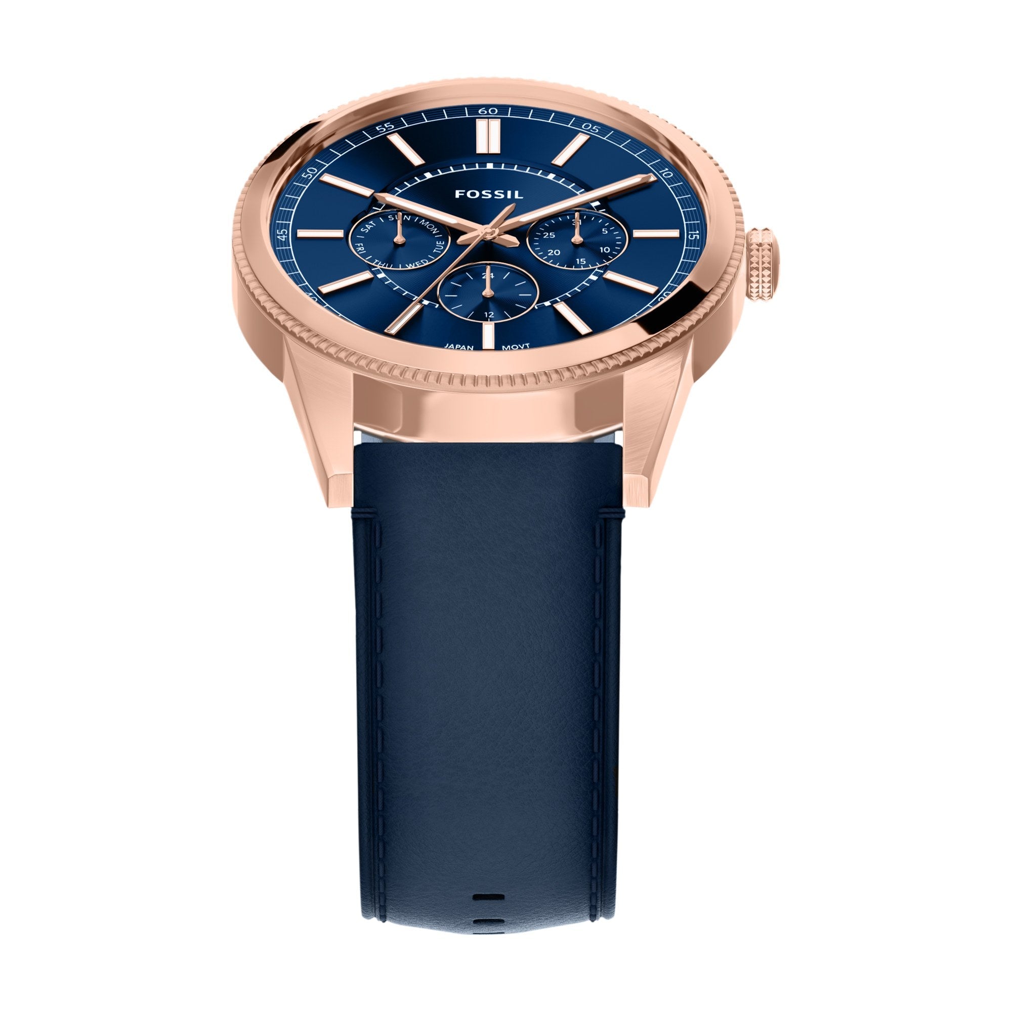 Fossil men's watch, blue dial (view 2)