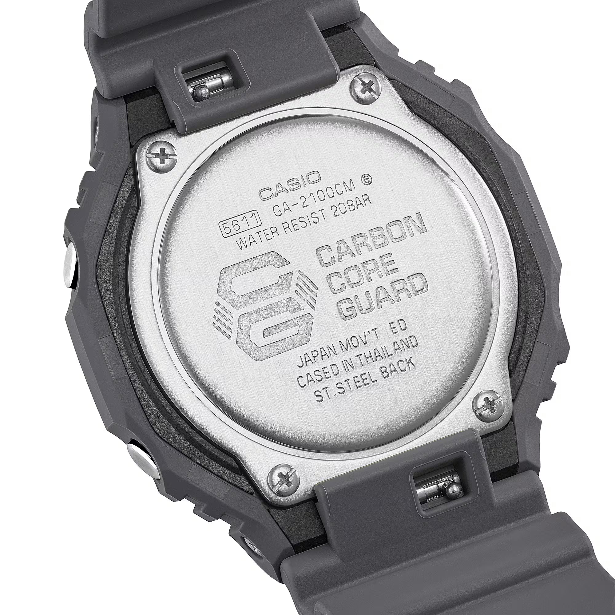 G-Shock Analog Digital Camouflage Resin Band Black Dial Watch GA2100CM-8A
