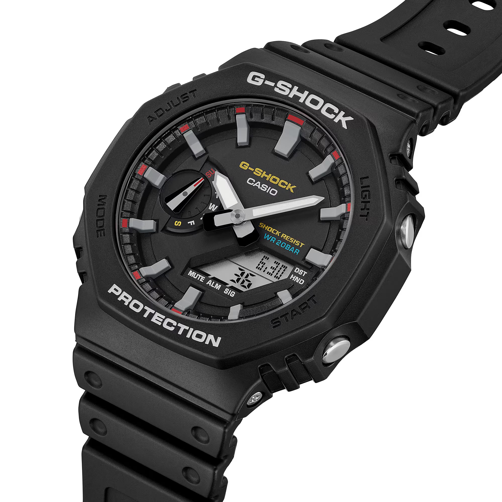 G-Shock Analog Digital Black Resin Band Watch GA2100RL-1A