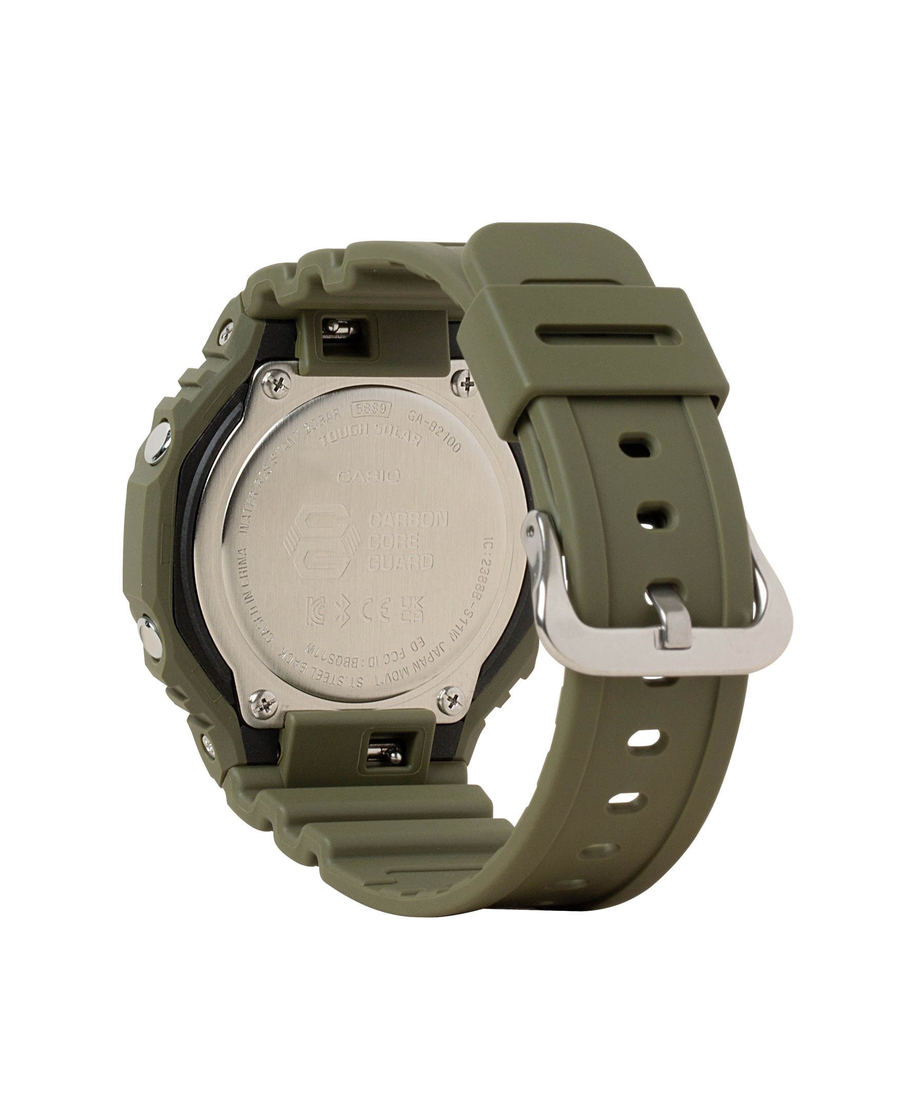 G-Shock Analog Digital DUO Green Resin Band Watch GAB2100FC-3A